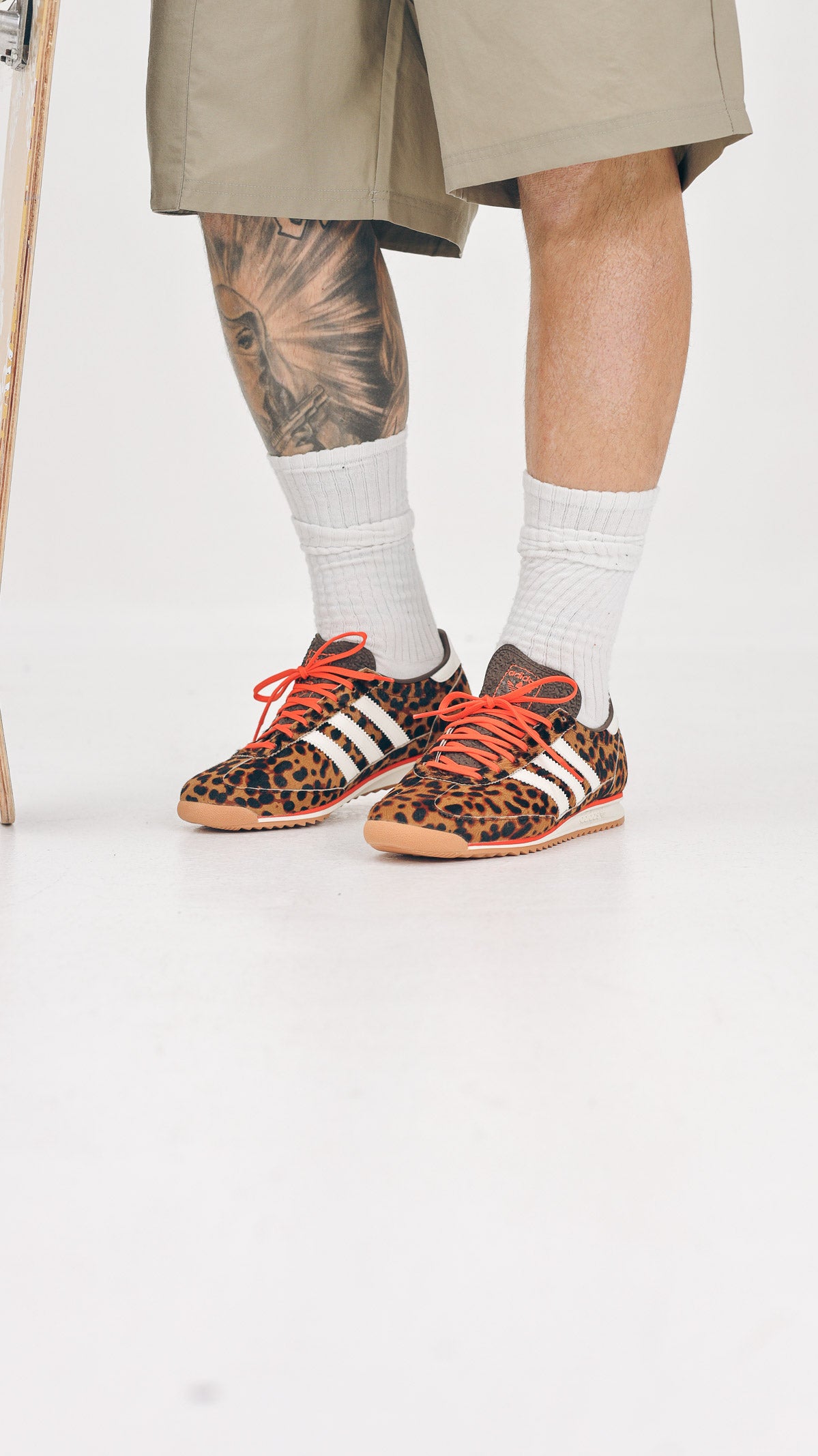 ADIDAS ORIGINALS Sneakers SL 72 animalier per uomo e donna JI0189 . ADIDAS ORIGINALS