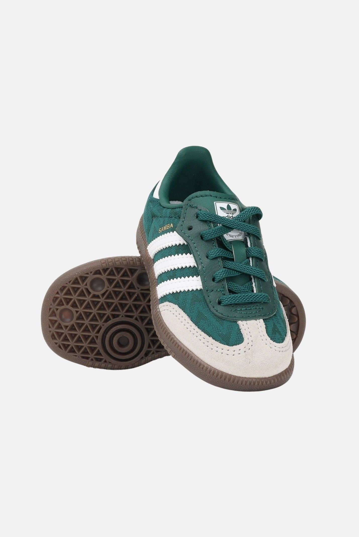 ADIDAS ORIGINALS Sneakers SAMBA OG verde da neonato JP9518 . ADIDAS ORIGINALS