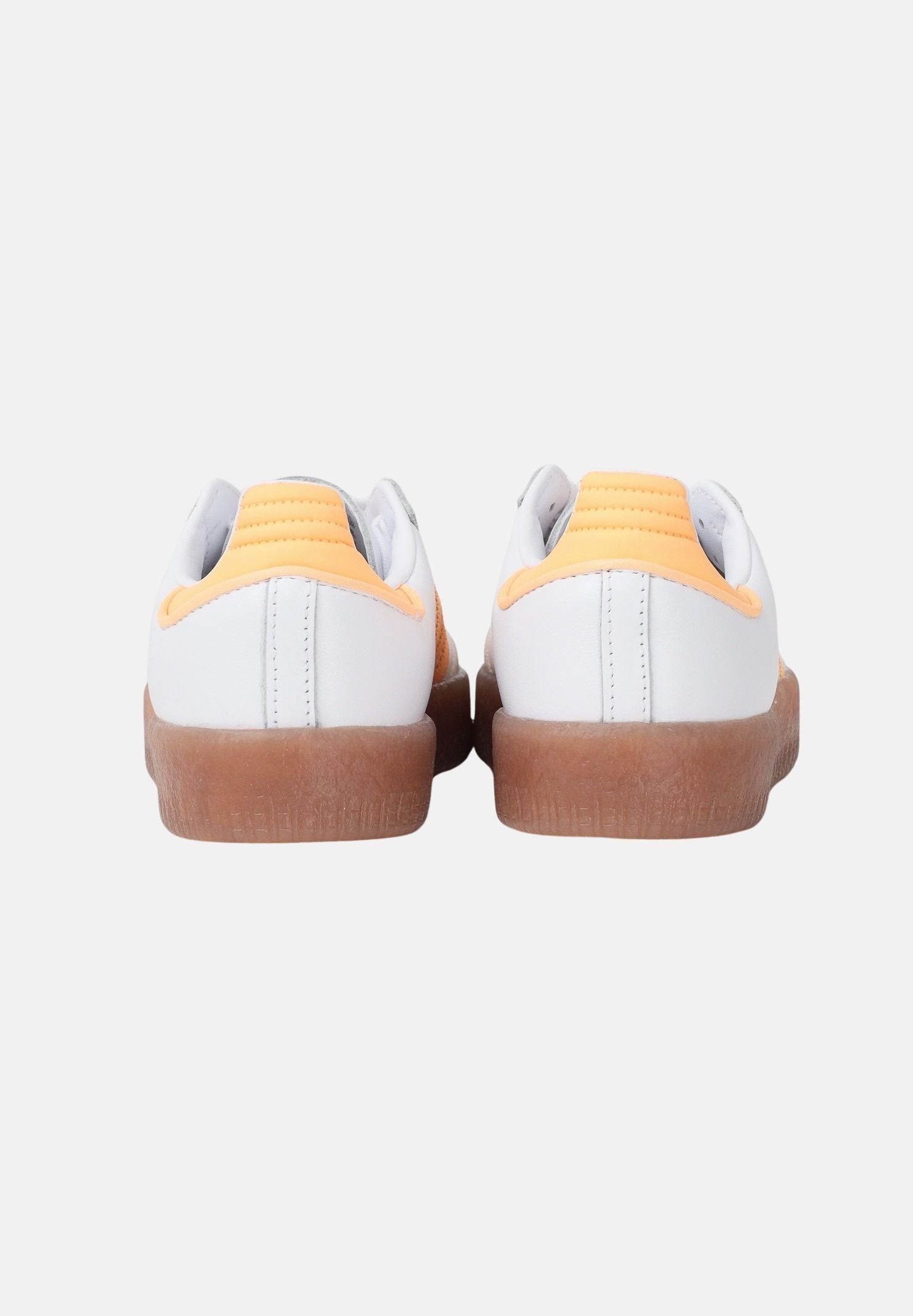 ADIDAS ORIGINALS Sneakers Sambae bianche e gialle da donna JP9533 . ADIDAS ORIGINALS