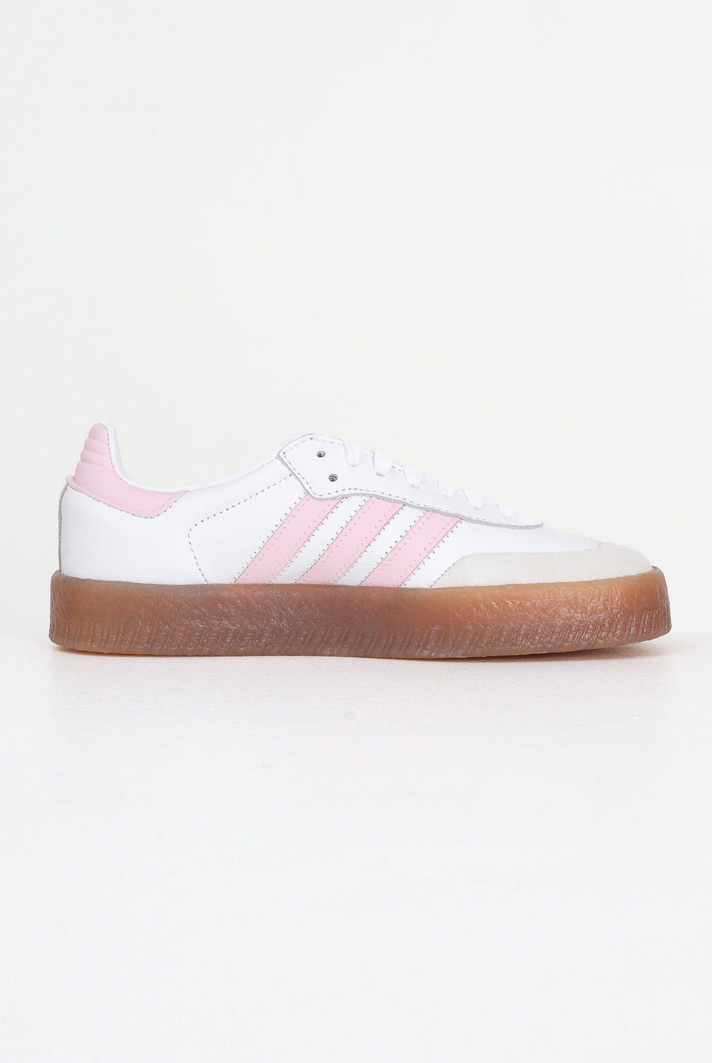 ADIDAS ORIGINALS Sneakers Sambae bianche e rosa da donna JQ1237 . ADIDAS ORIGINALS