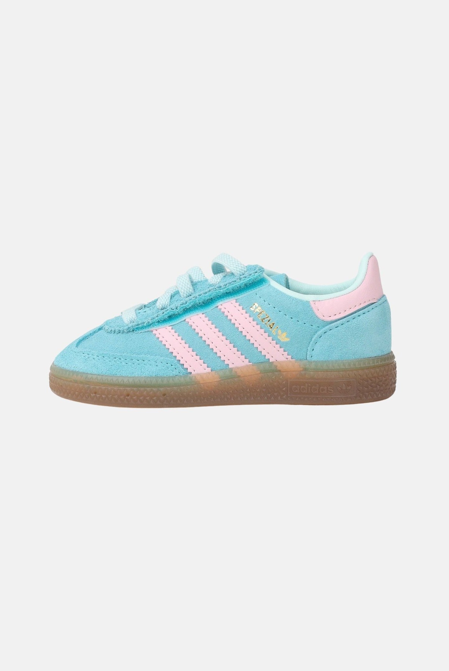 ADIDAS ORIGINALS Sneakers Handball Spezial azzurre e rosa da neonato JQ1991 . ADIDAS ORIGINALS