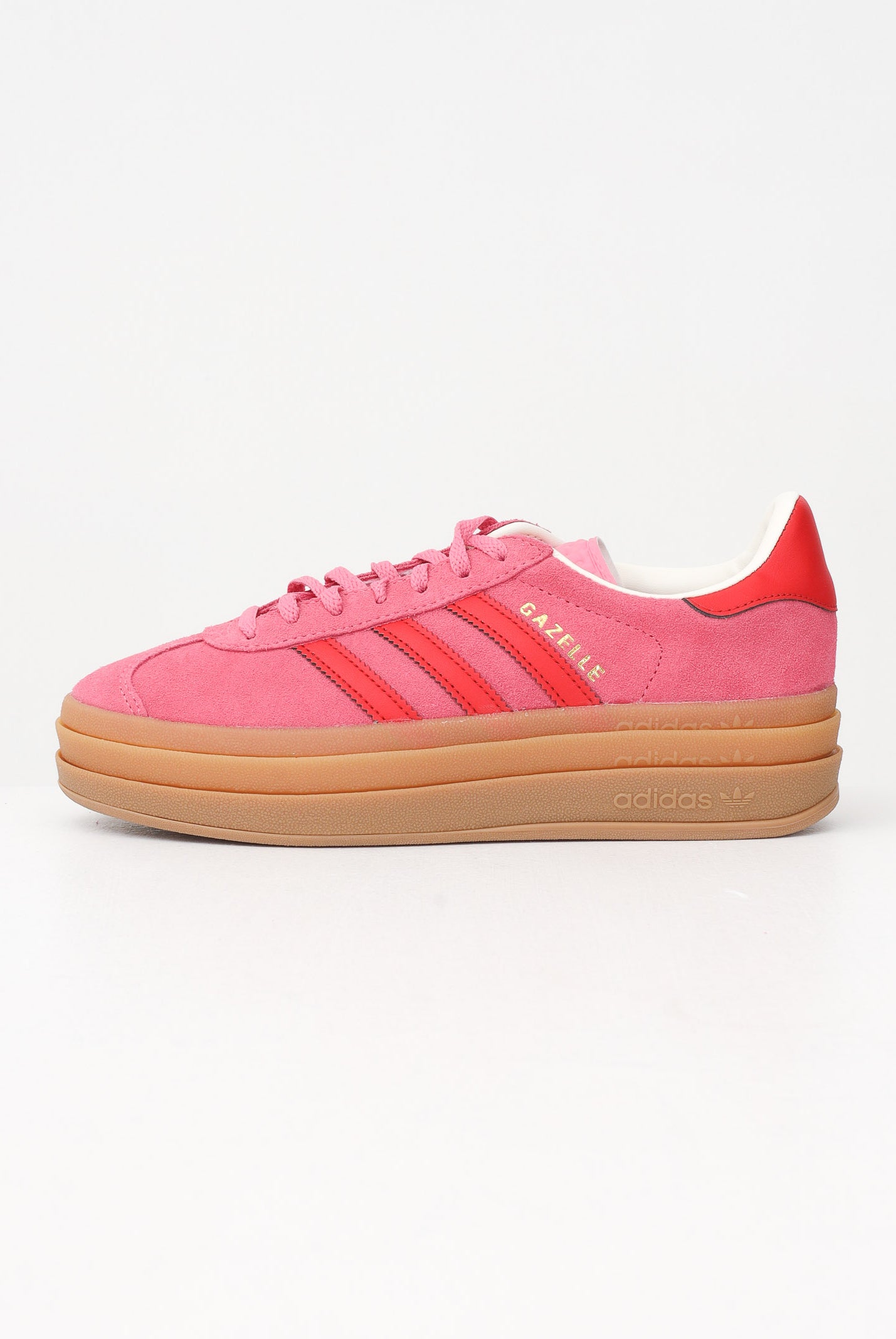 ADIDAS ORIGINALS Sneakers Gazelle Bold fucsia e rosse da donna JQ7407 . ADIDAS ORIGINALS