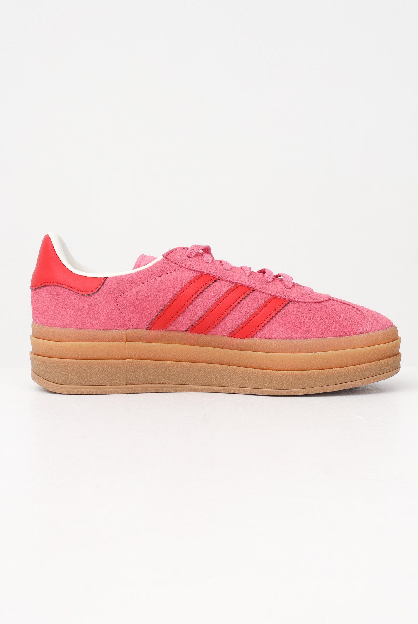 ADIDAS ORIGINALS Sneakers Gazelle Bold fucsia e rosse da donna JQ7407 . ADIDAS ORIGINALS