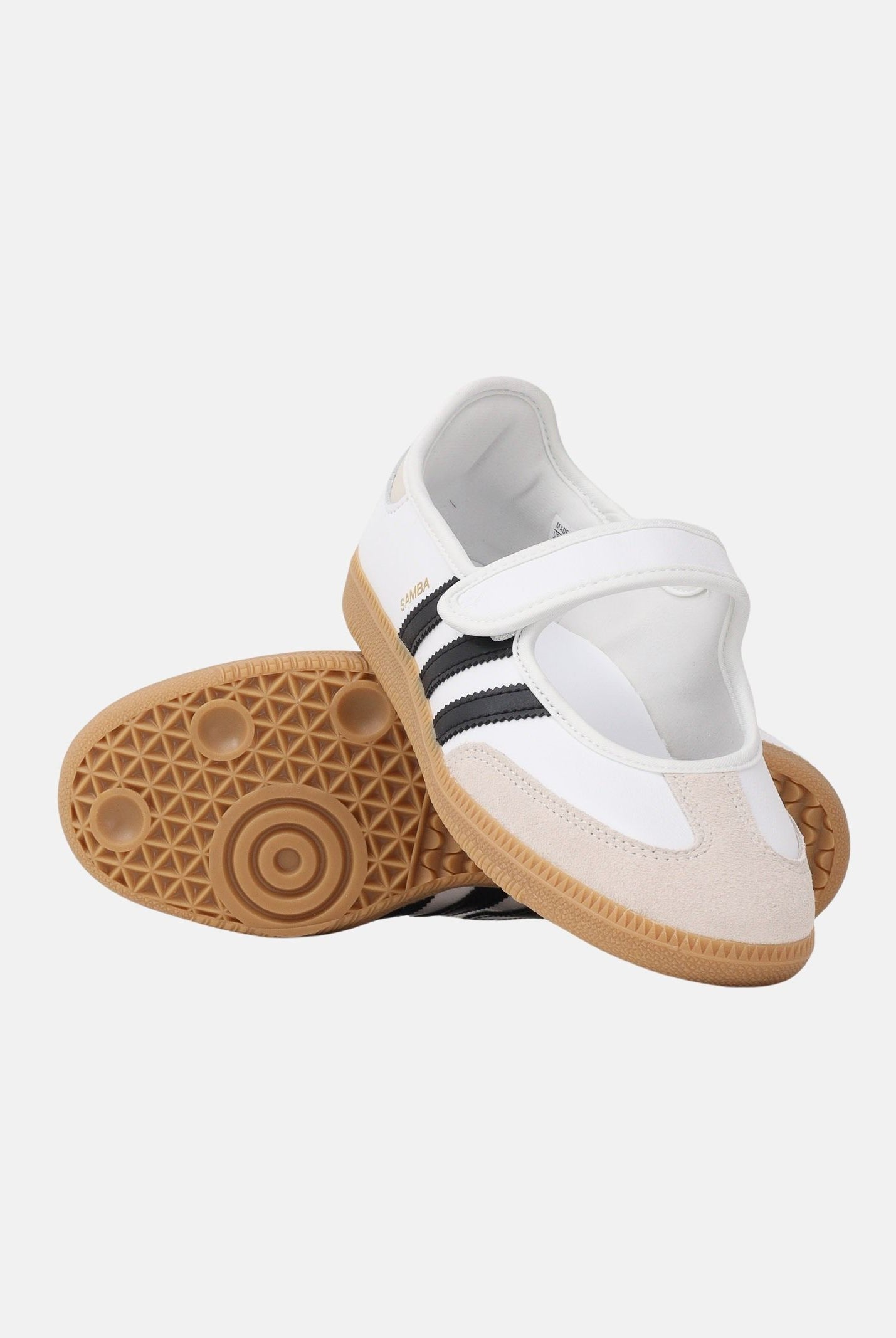 ADIDAS ORIGINALS Ballerine Samba Jane bianche da donna JR1402 . ADIDAS ORIGINALS