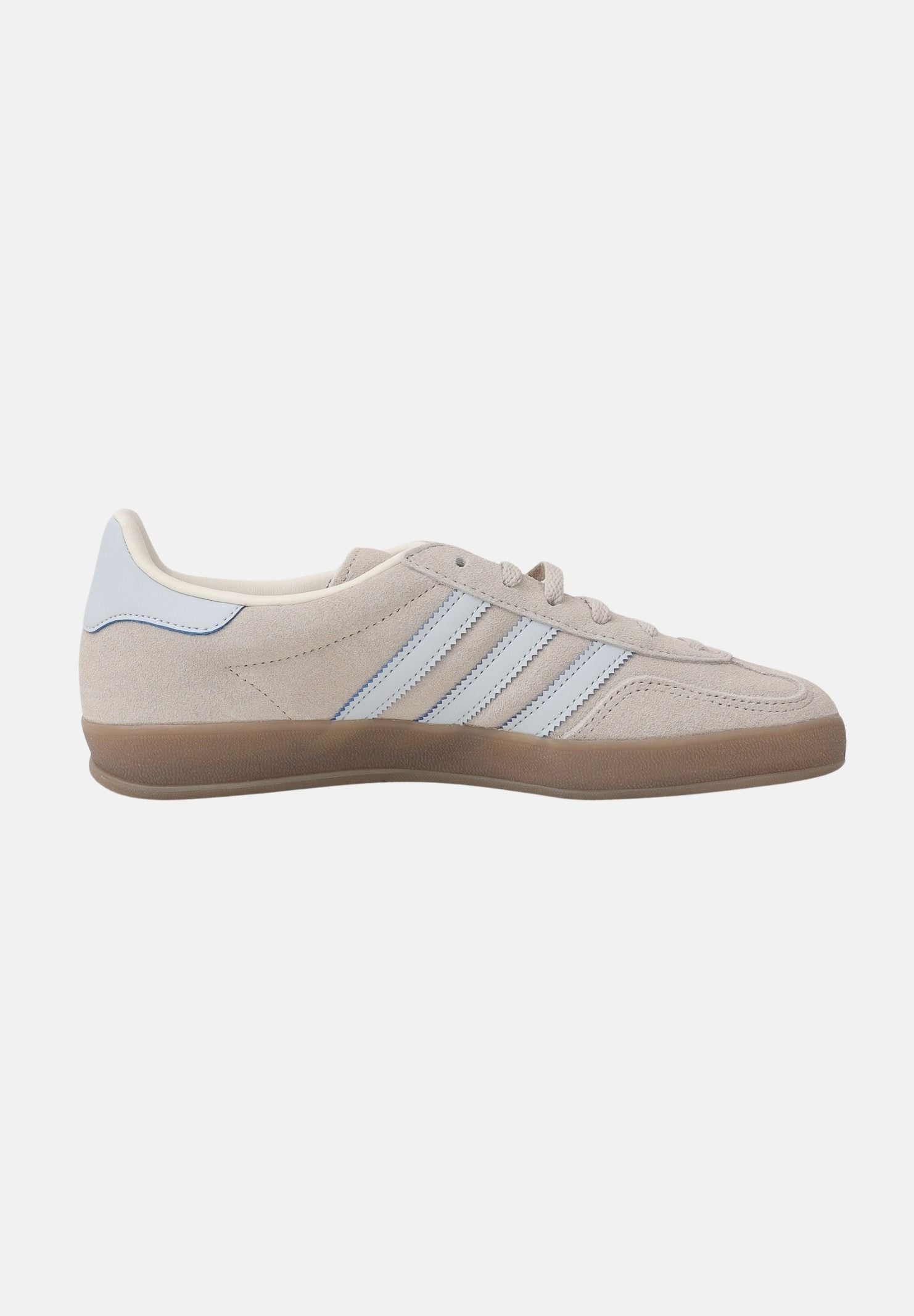 ADIDAS ORIGINALS Sneakers Gazelle Indoor grigie e azzurre per uomo e donna JR2432 . ADIDAS ORIGINALS
