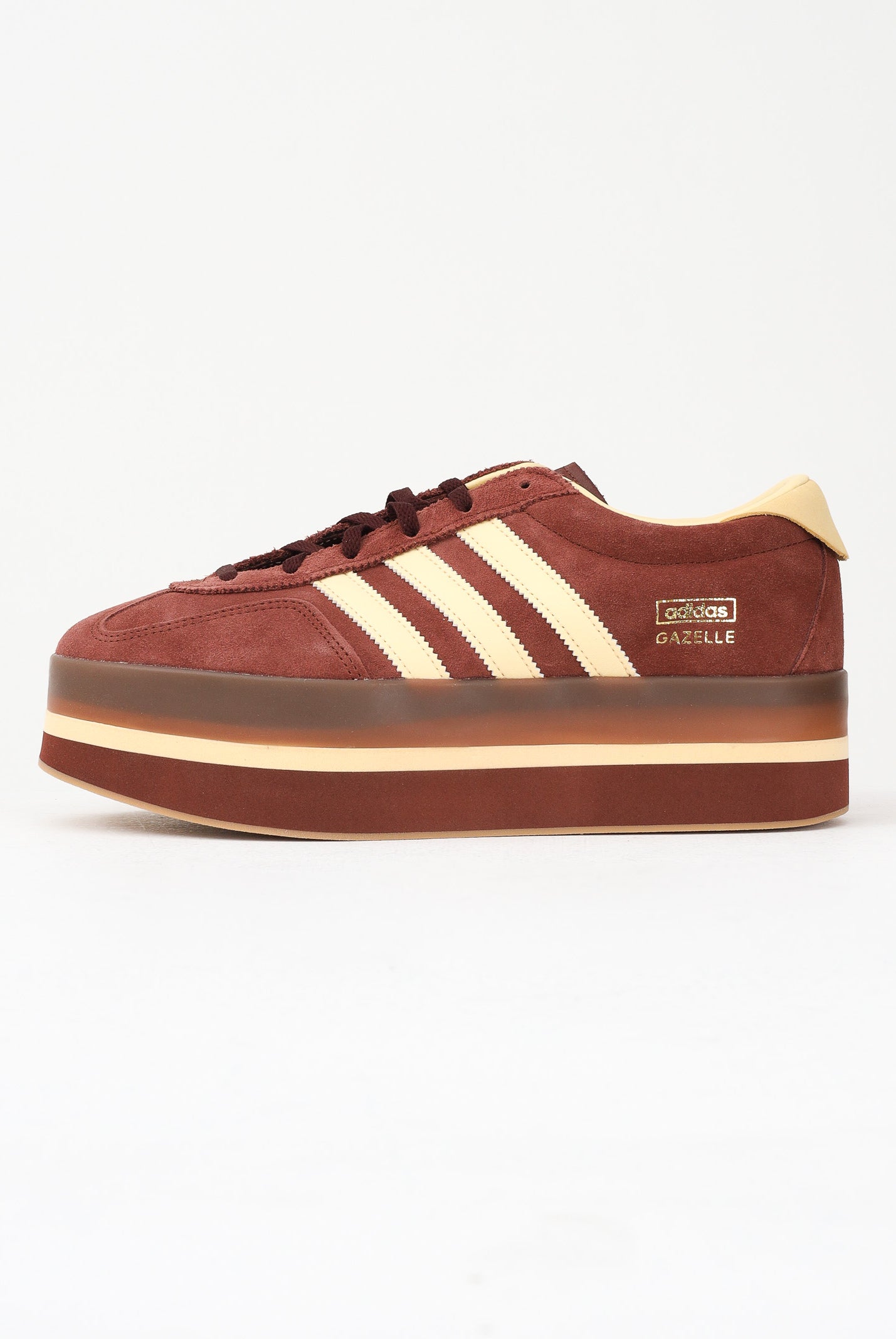 ADIDAS ORIGINALS Sneakers Gazelle Stack marroni da donna JS3928 . ADIDAS ORIGINALS