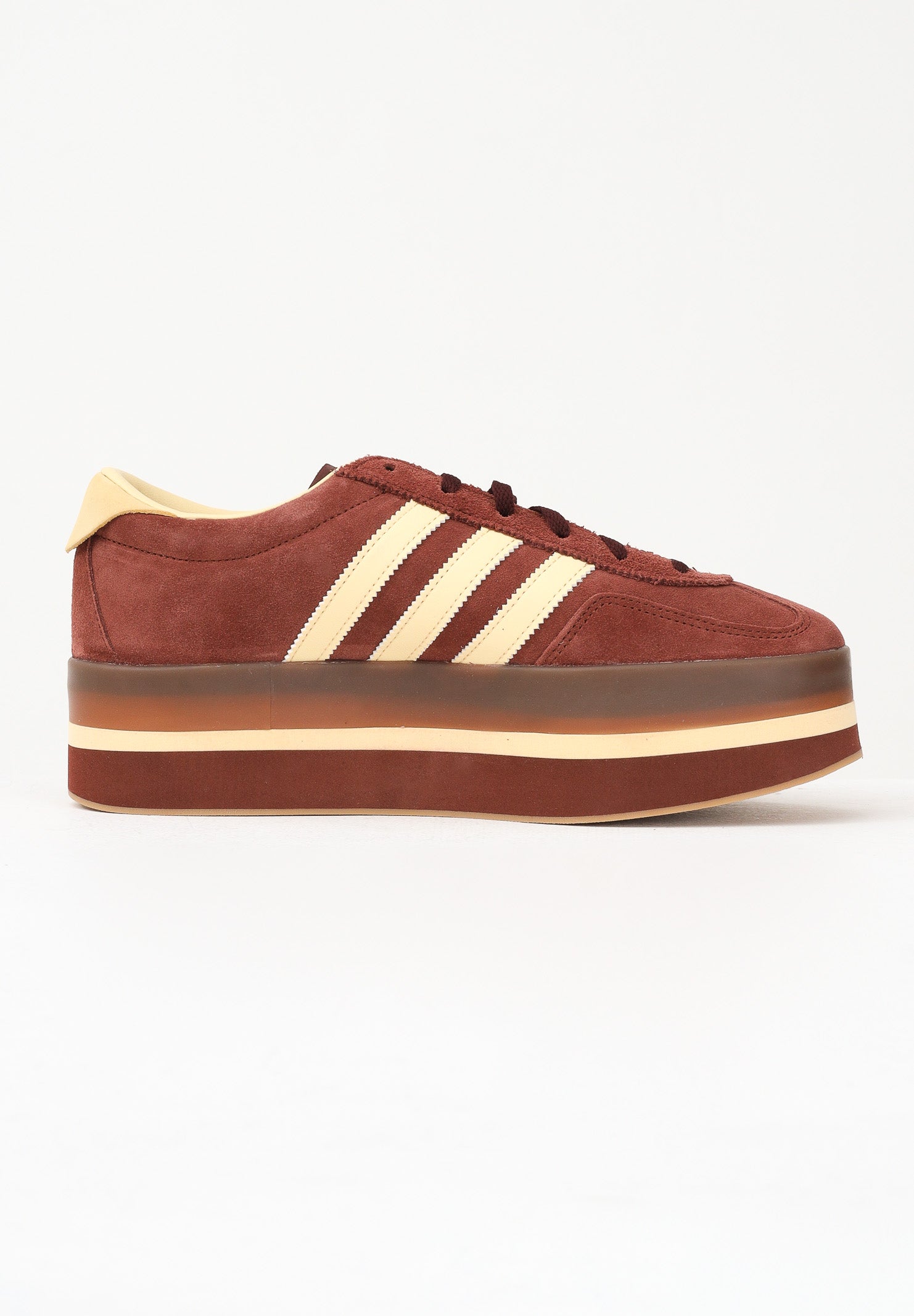 ADIDAS ORIGINALS Sneakers Gazelle Stack marroni da donna JS3928 . ADIDAS ORIGINALS