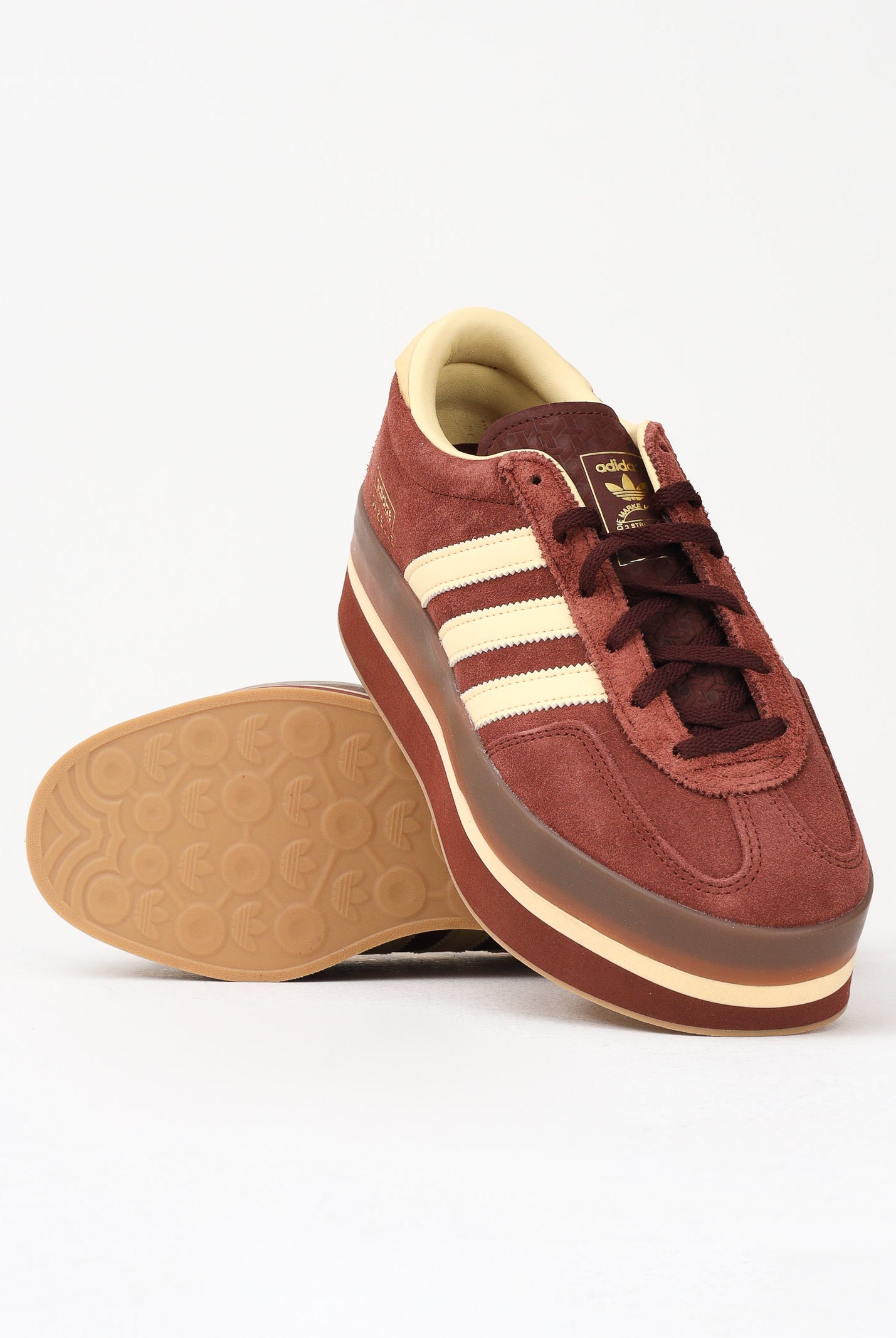 ADIDAS ORIGINALS Sneakers Gazelle Stack marroni da donna JS3928 . ADIDAS ORIGINALS