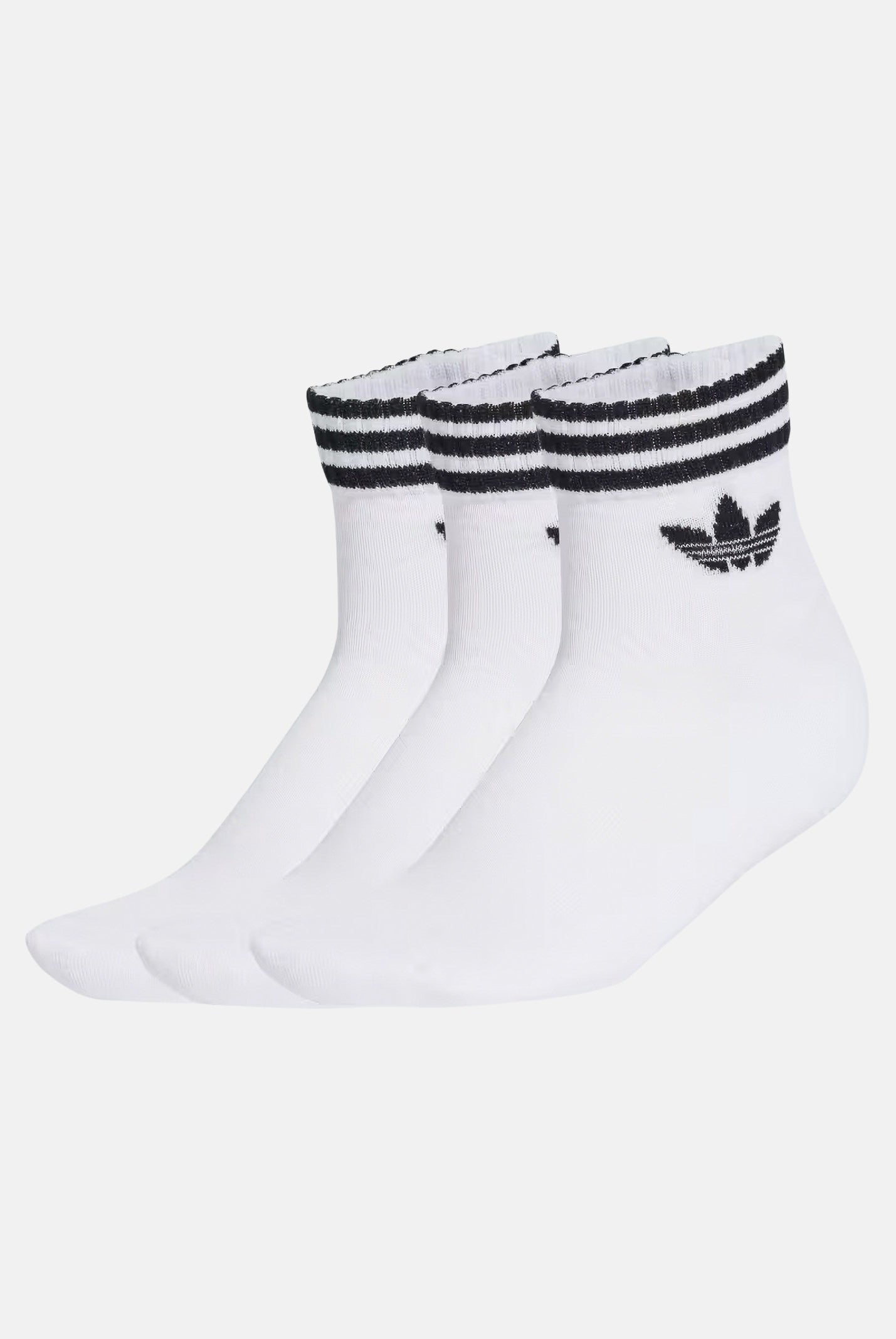 ADIDAS ORIGINALS Calzini 3-Stripes (3 paia) bianchi per uomo e donna JV7435 . ADIDAS ORIGINALS
