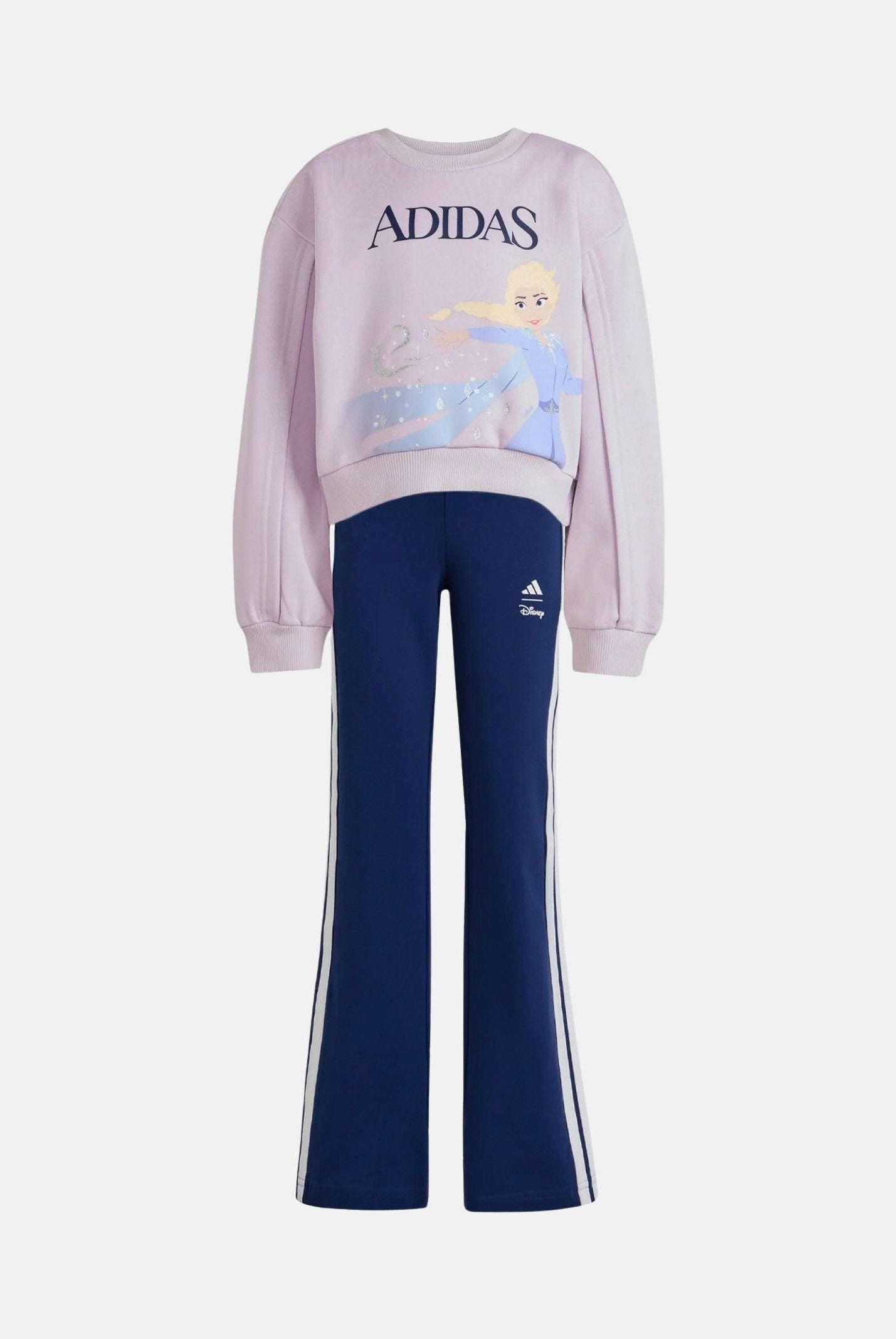 ADIDAS ORIGINALS Tuta ADIDAS DISNEY FROZEN lilla e blu da bambina JZ3579 . ADIDAS ORIGINALS