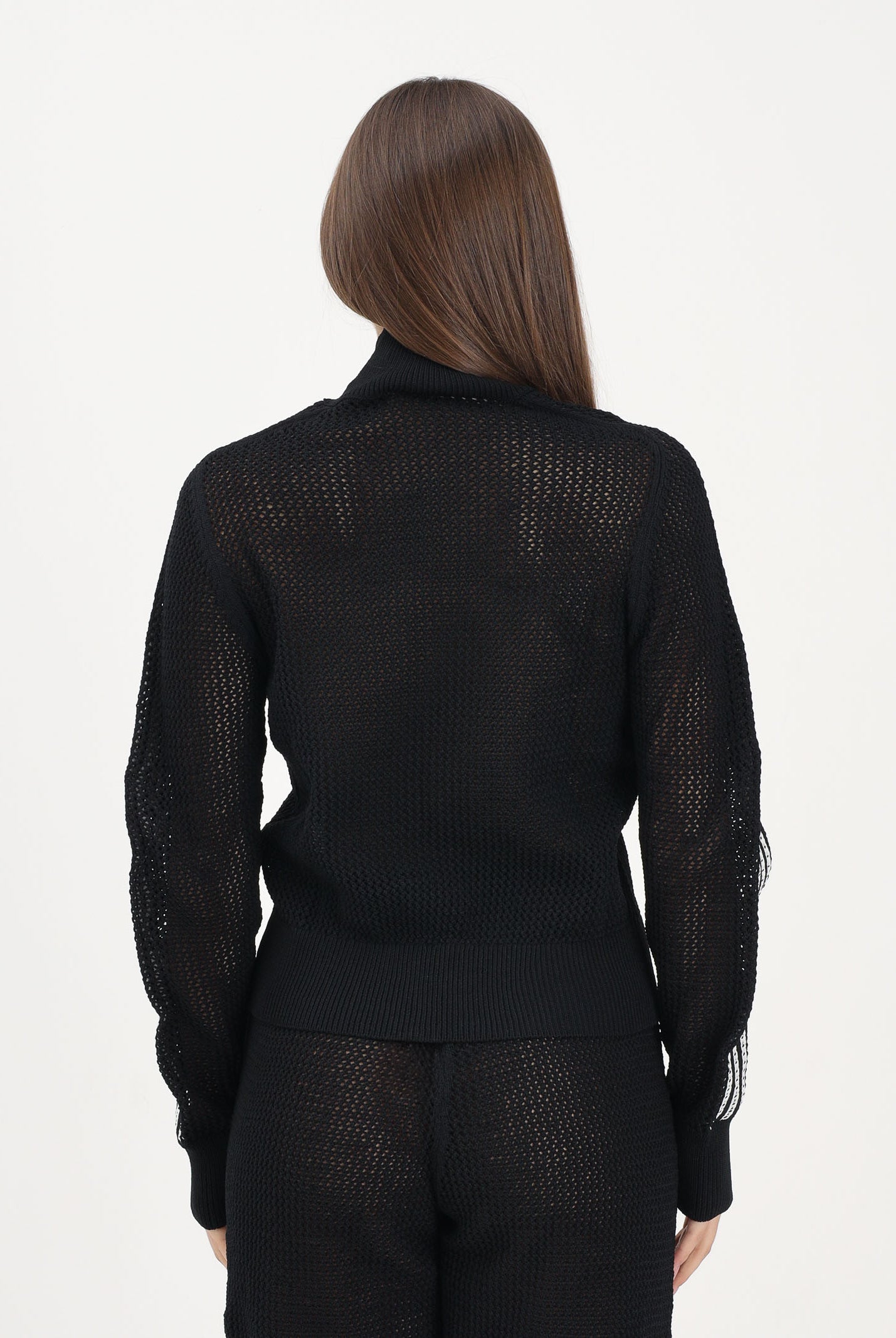 ADIDAS ORIGINALS Cardigan Firebird nero da donna KC6497 . ADIDAS ORIGINALS