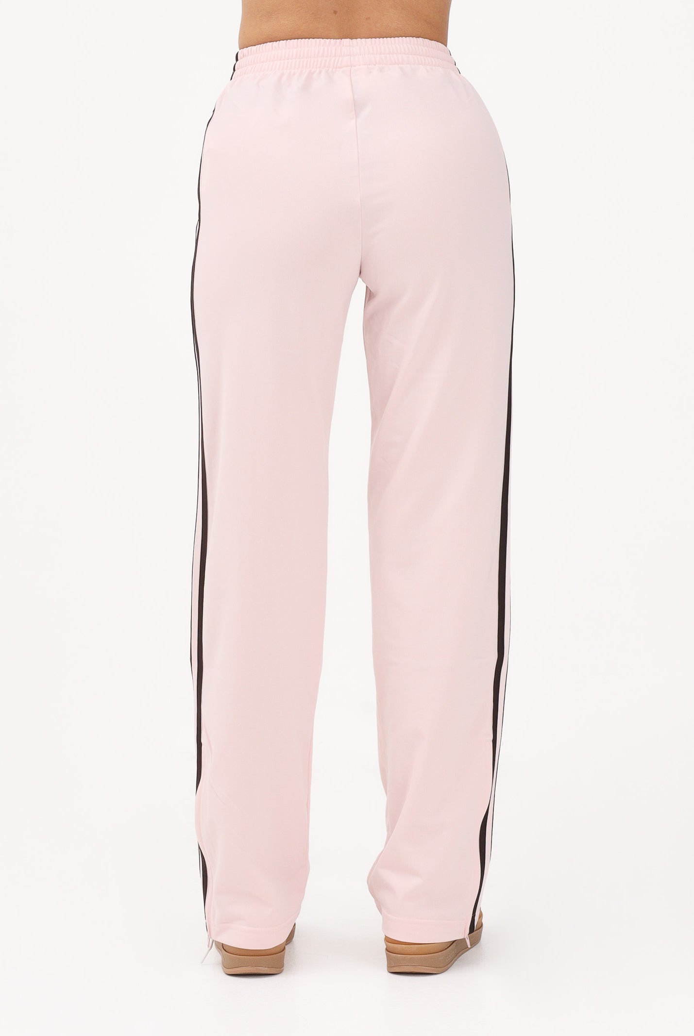 ADIDAS ORIGINALS Pantalone sportivo FIREBIRD CLASSIC rosa e marrone da donna KC6562 . ADIDAS ORIGINALS
