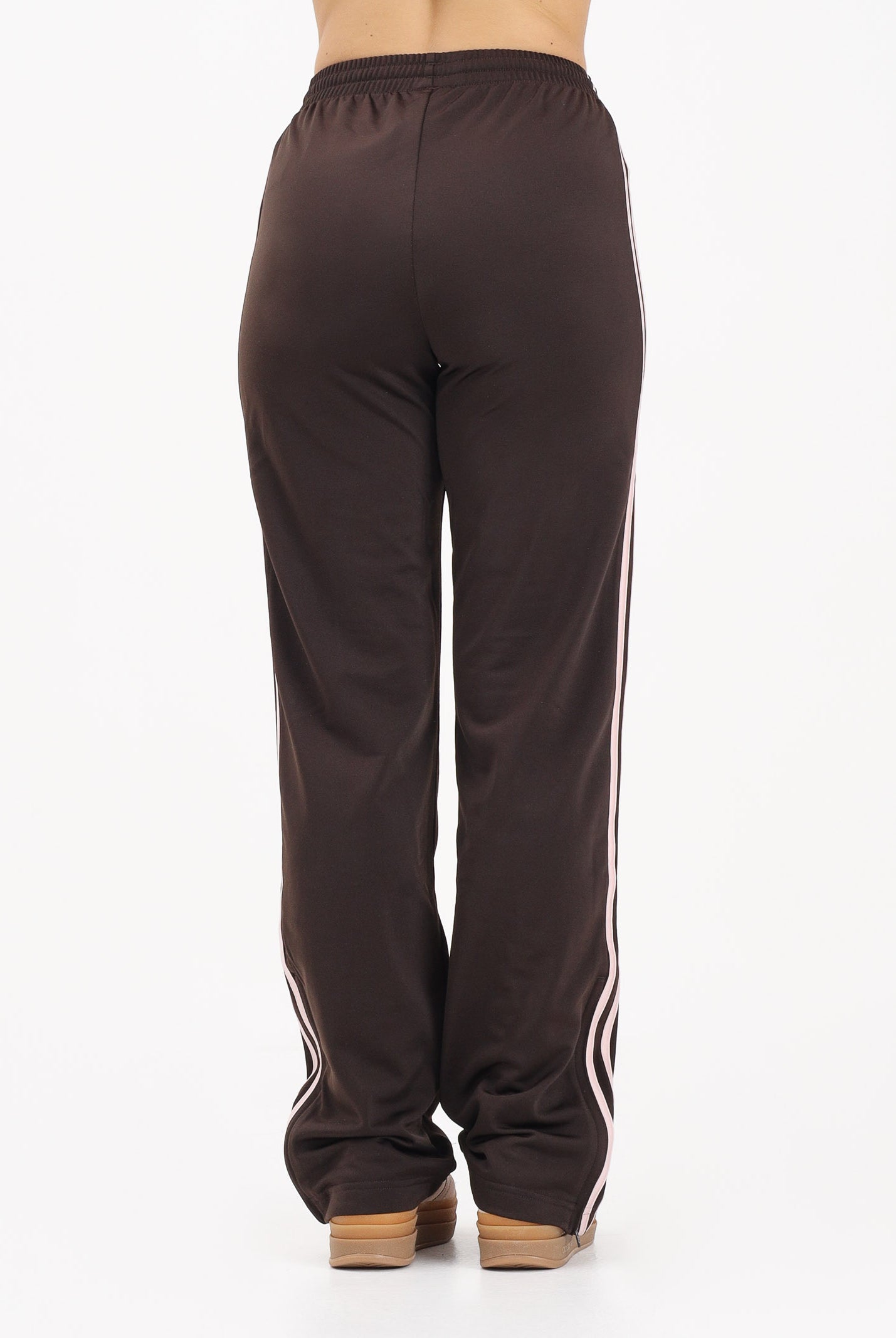 ADIDAS ORIGINALS Pantalone sportivo Firebird Classic marrone e rosa da donna KC6563 . ADIDAS ORIGINALS