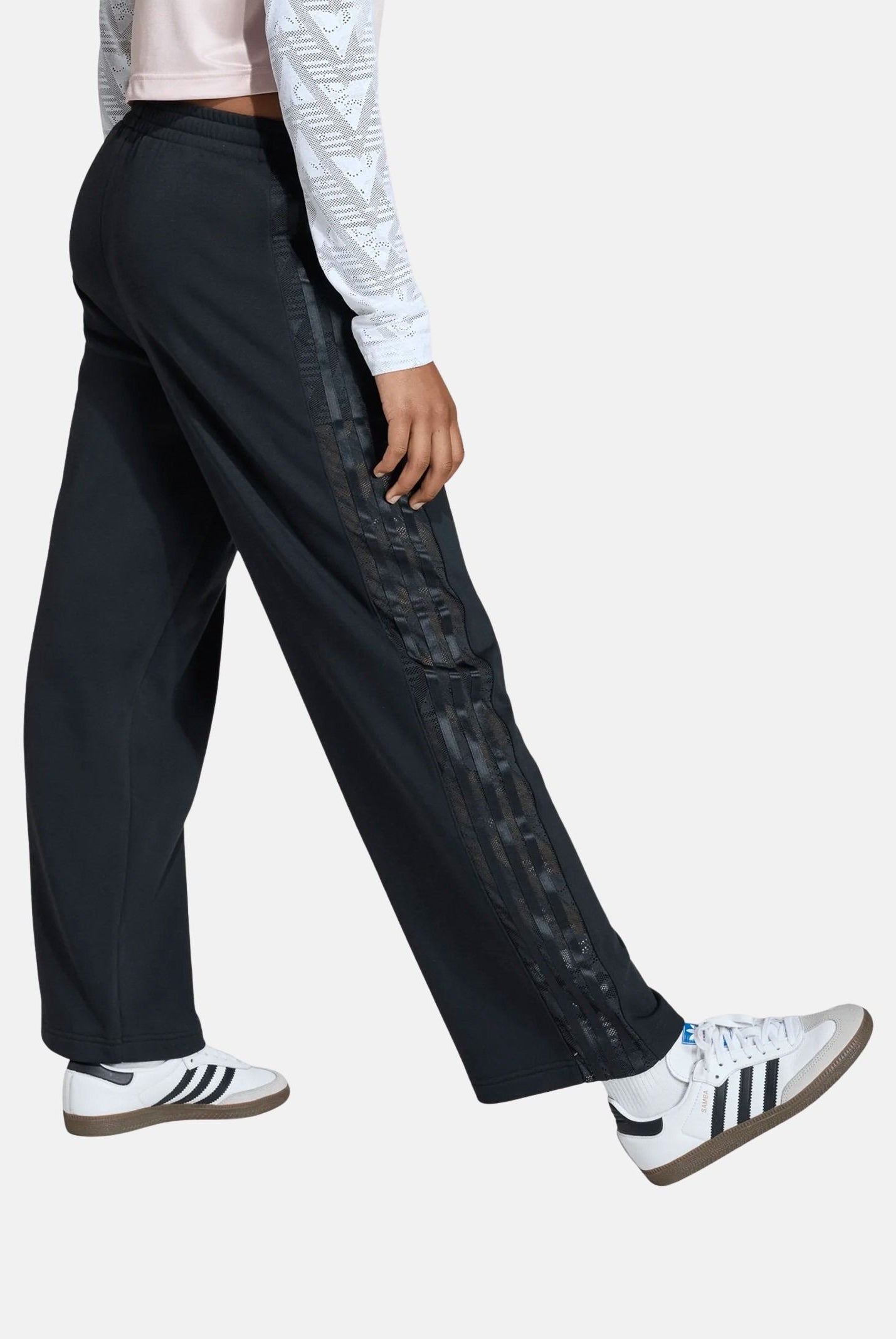 ADIDAS ORIGINALS Pantalone sportivo Loose Lace nero da bambina KC6767 . ADIDAS ORIGINALS
