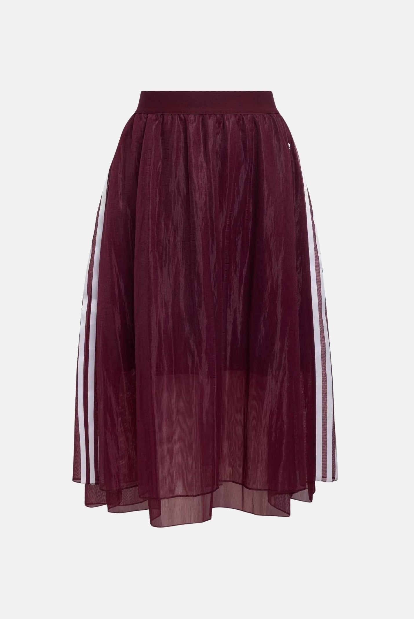 ADIDAS ORIGINALS Gonna in tulle midi bordeaux da bambina KC6789 . ADIDAS ORIGINALS