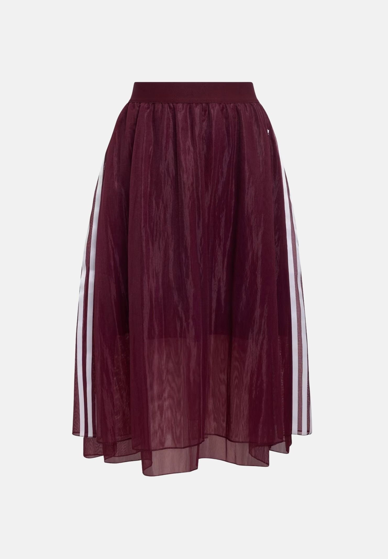 ADIDAS ORIGINALS Gonna in tulle midi bordeaux da bambina KC6789 . ADIDAS ORIGINALS