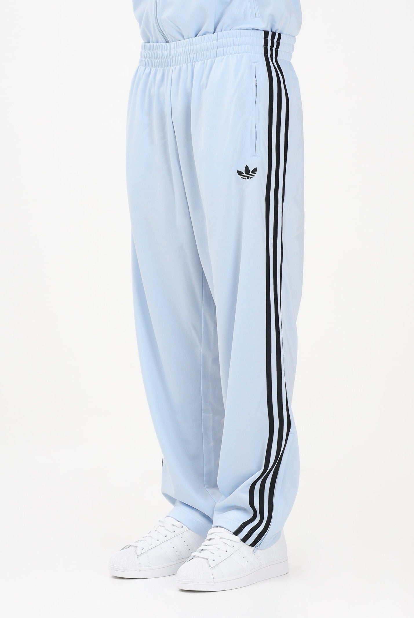 ADIDAS ORIGINALS Pantalone sportivo FIREBIRD celeste da uomo KC8010 . ADIDAS ORIGINALS
