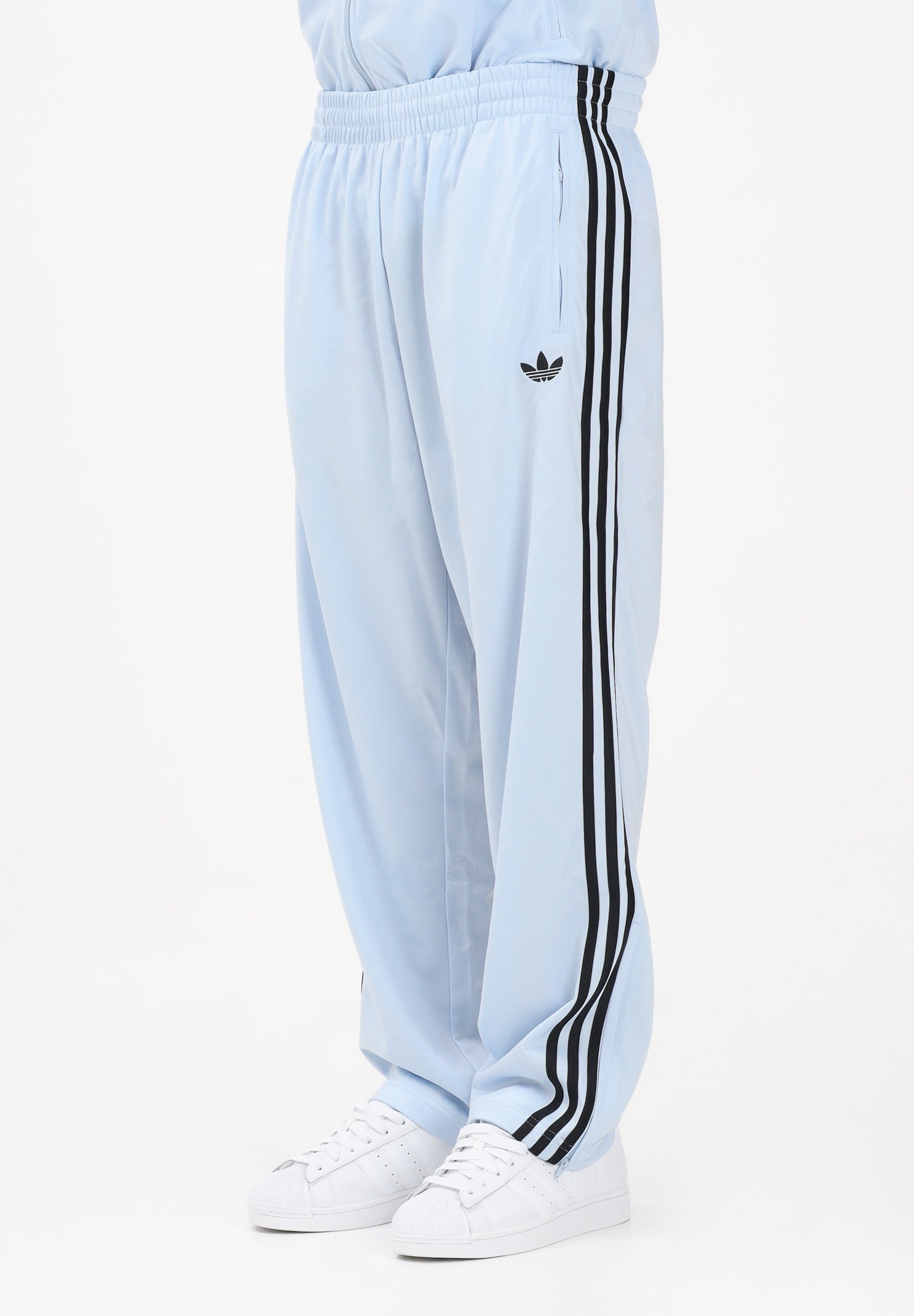 ADIDAS ORIGINALS Pantalone sportivo FIREBIRD celeste da uomo KC8010 . ADIDAS ORIGINALS