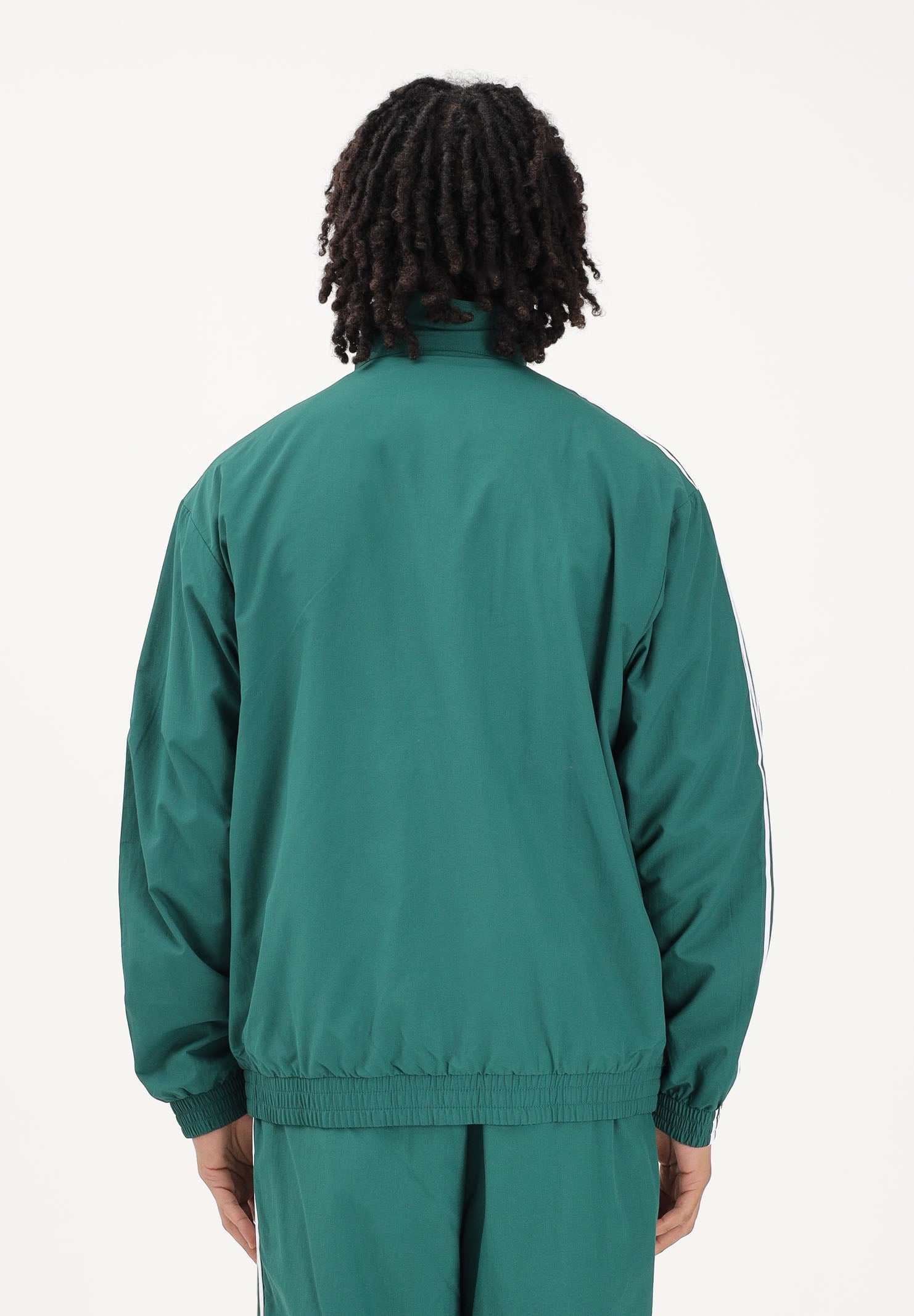 ADIDAS ORIGINALS Giacca a vento FIREBIRD WOVEN verde da uomo KC8018 . ADIDAS ORIGINALS
