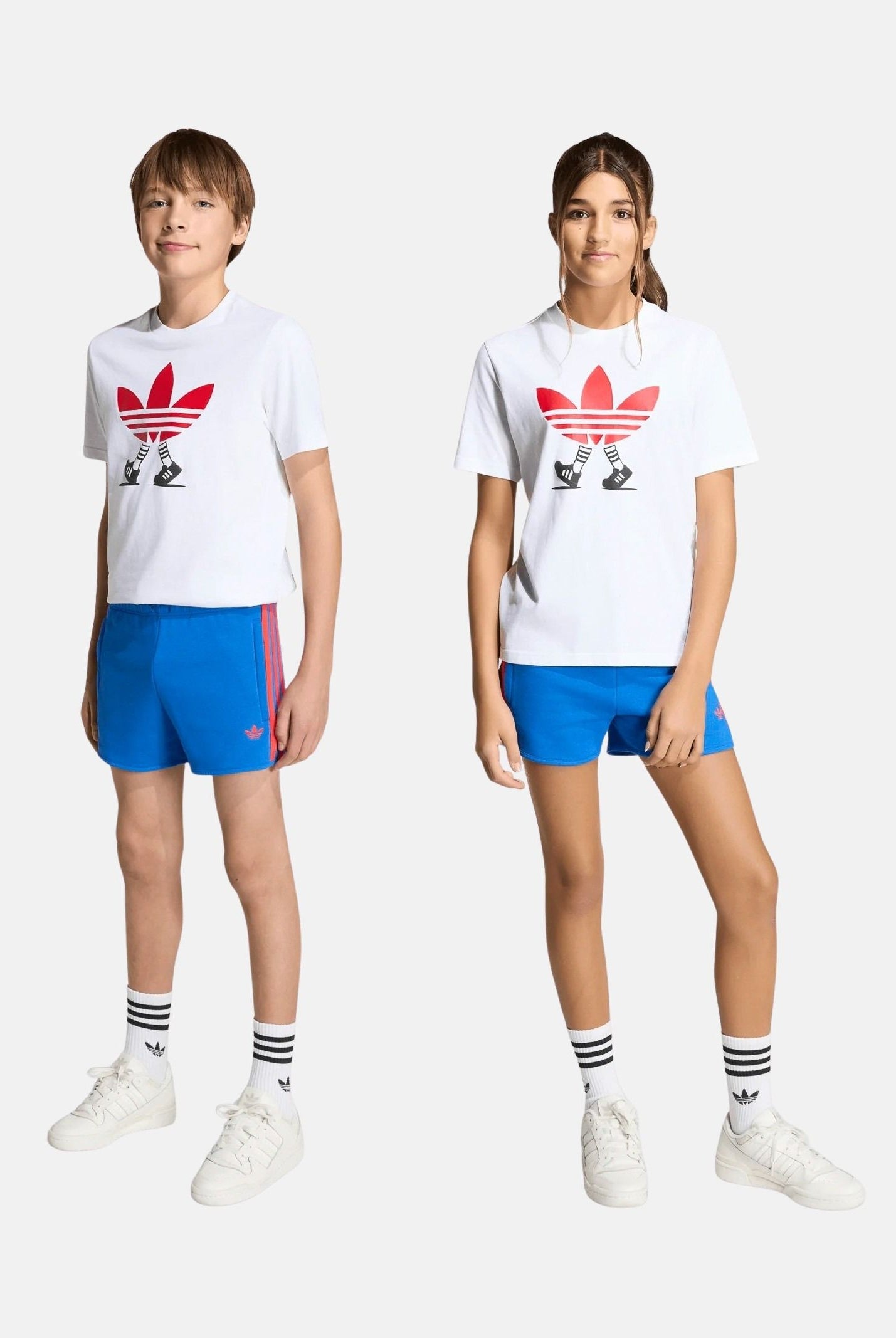 ADIDAS ORIGINALS shorts 3-Stripes blu junior unisex. KC8666 . ADIDAS ORIGINALS