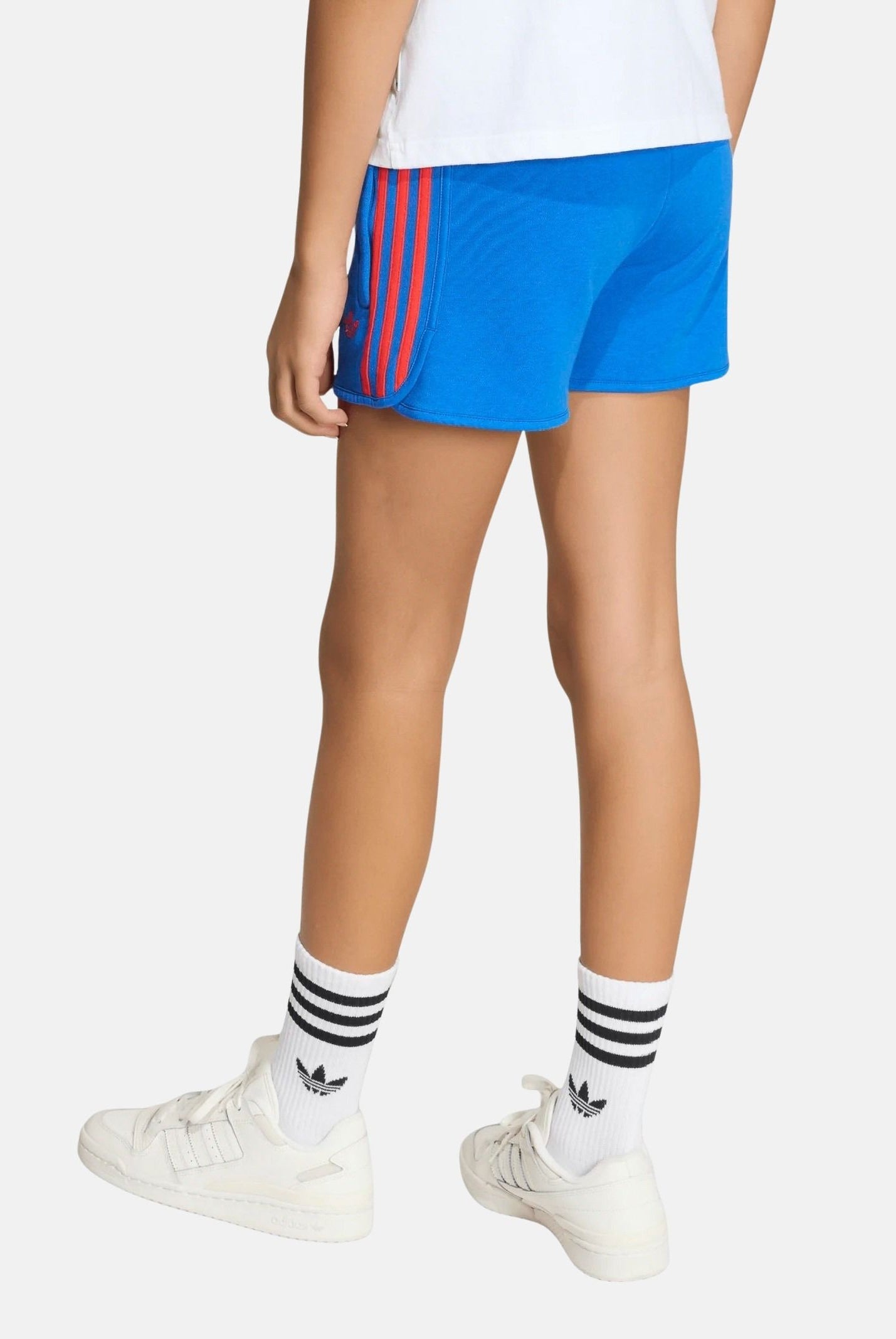 ADIDAS ORIGINALS shorts 3-Stripes blu junior unisex. KC8666 . ADIDAS ORIGINALS