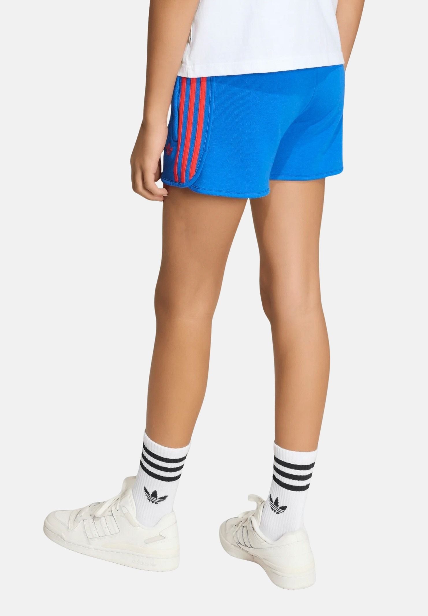 ADIDAS ORIGINALS shorts 3-Stripes blu junior unisex. KC8666 . ADIDAS ORIGINALS