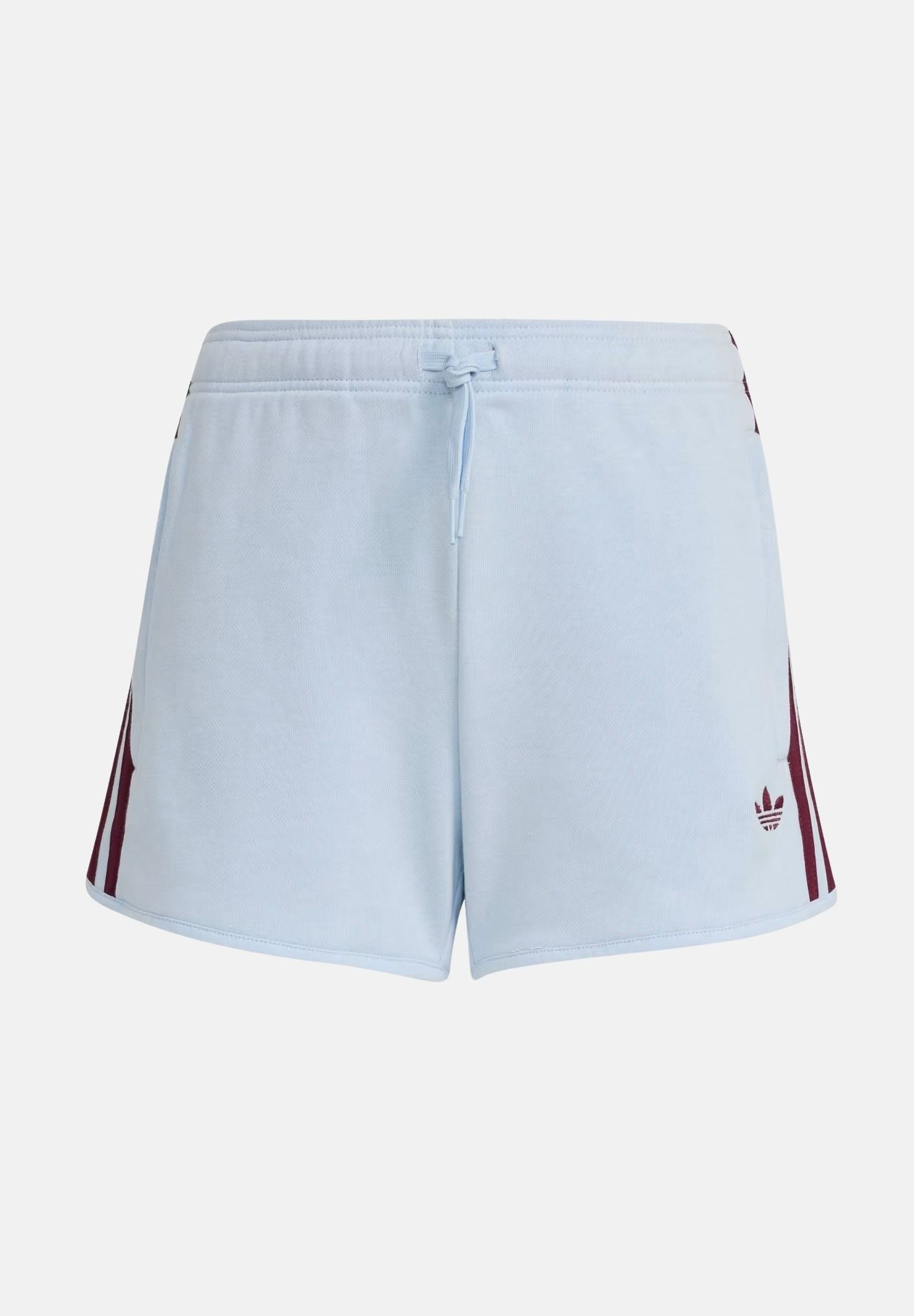 ADIDAS ORIGINALS Shorts sportivo 3-Stripes Sprinter azzurro e bordeaux da bambina KC8667 . ADIDAS ORIGINALS