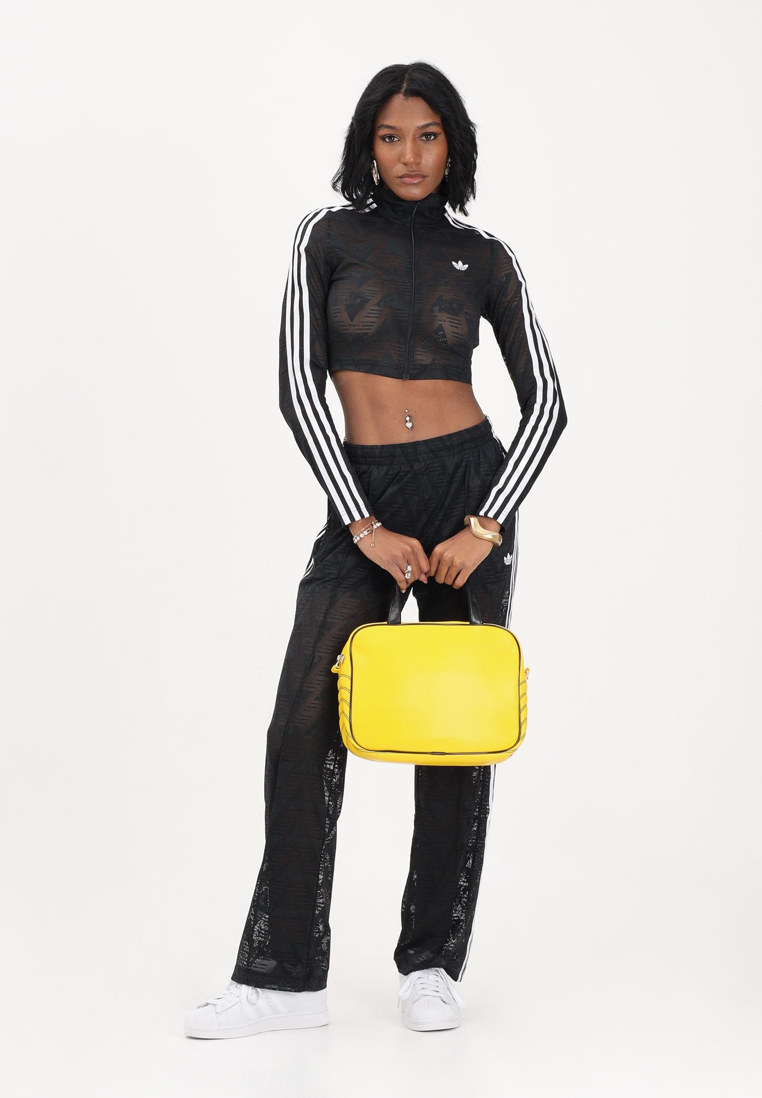 ADIDAS ORIGINALS Pantalone sportivo FIREBIRD CLASSIC nero da donna KD0346 . ADIDAS ORIGINALS