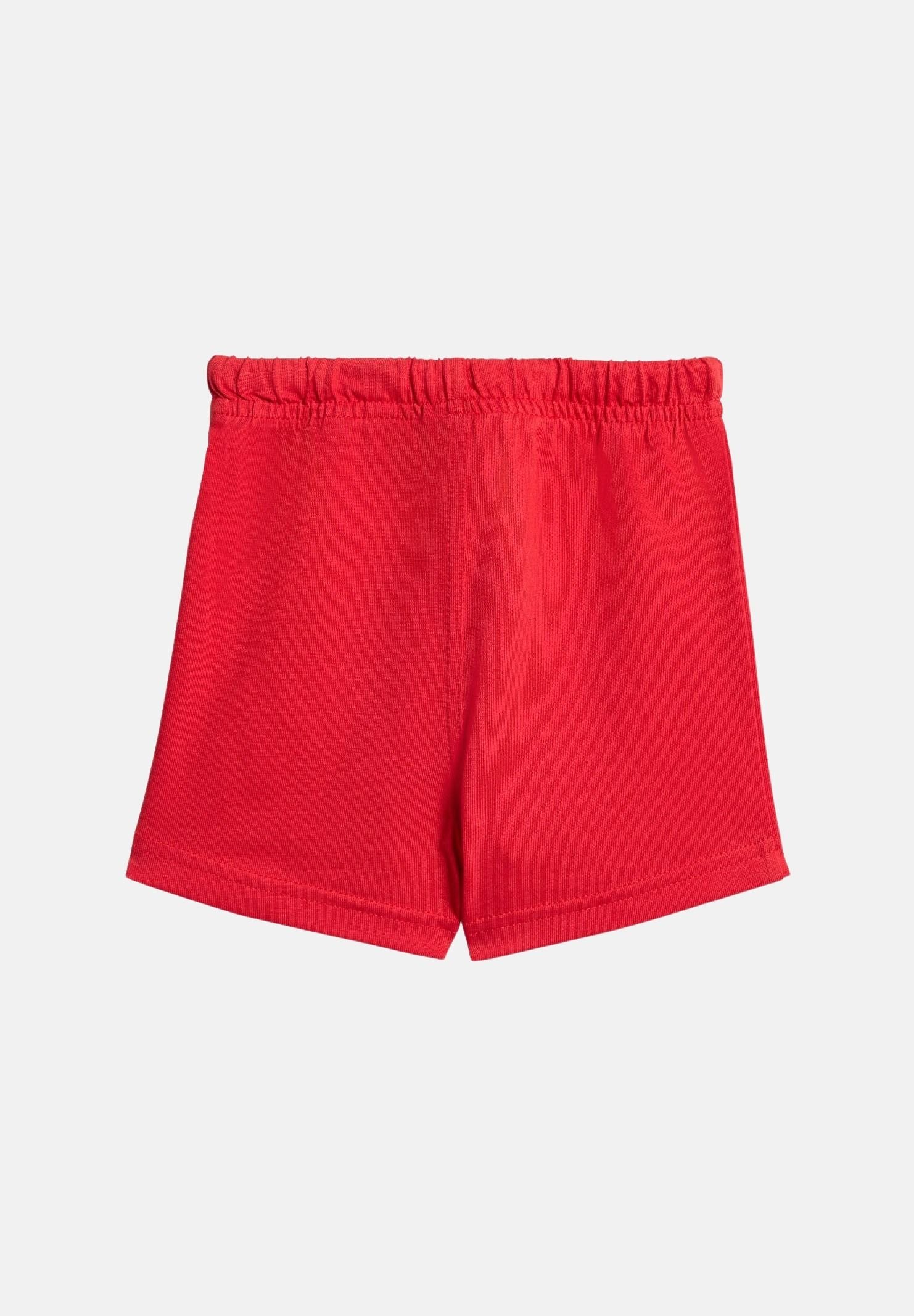 ADIDAS ORIGINALS Completino TREFOIL LOOSE rosso da neonato KD1035 . ADIDAS ORIGINALS