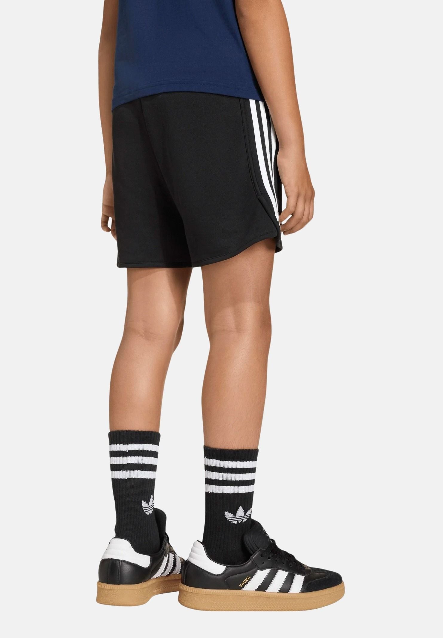 ADIDAS ORIGINALS Shorts sportivo 3-Stripes Sprinter nero per bambino e bambina KD1097 . ADIDAS ORIGINALS