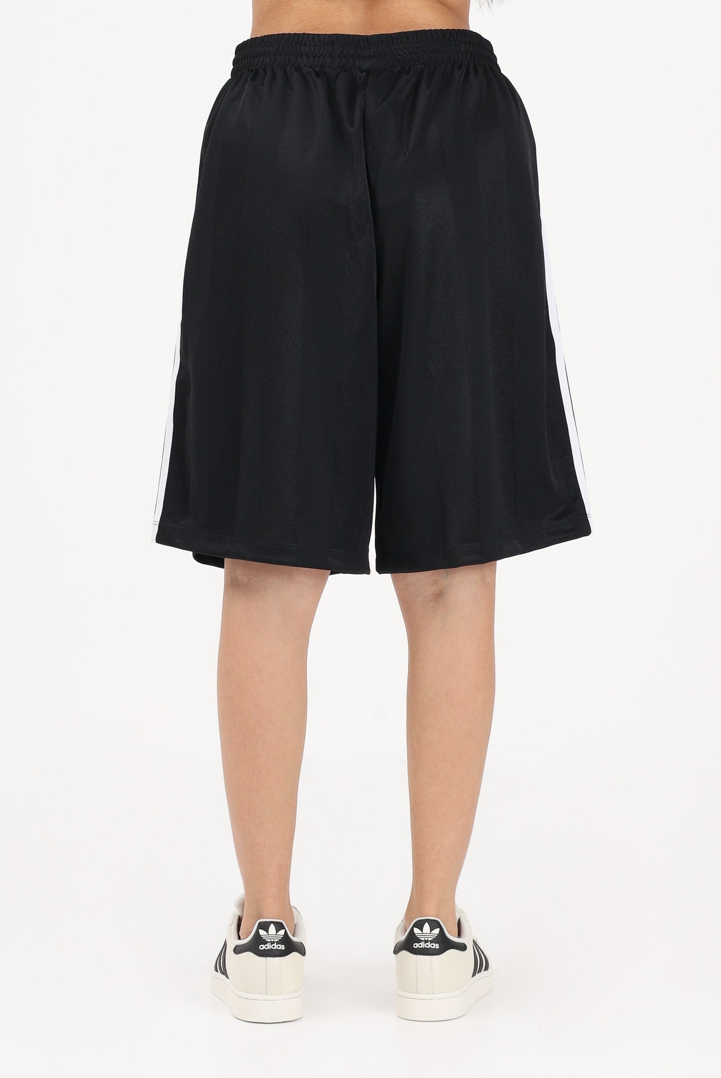 ADIDAS ORIGINALS Shorts sportivo 3 STRIPES JACQUARD JORTS nero da donna KD2911 . ADIDAS ORIGINALS