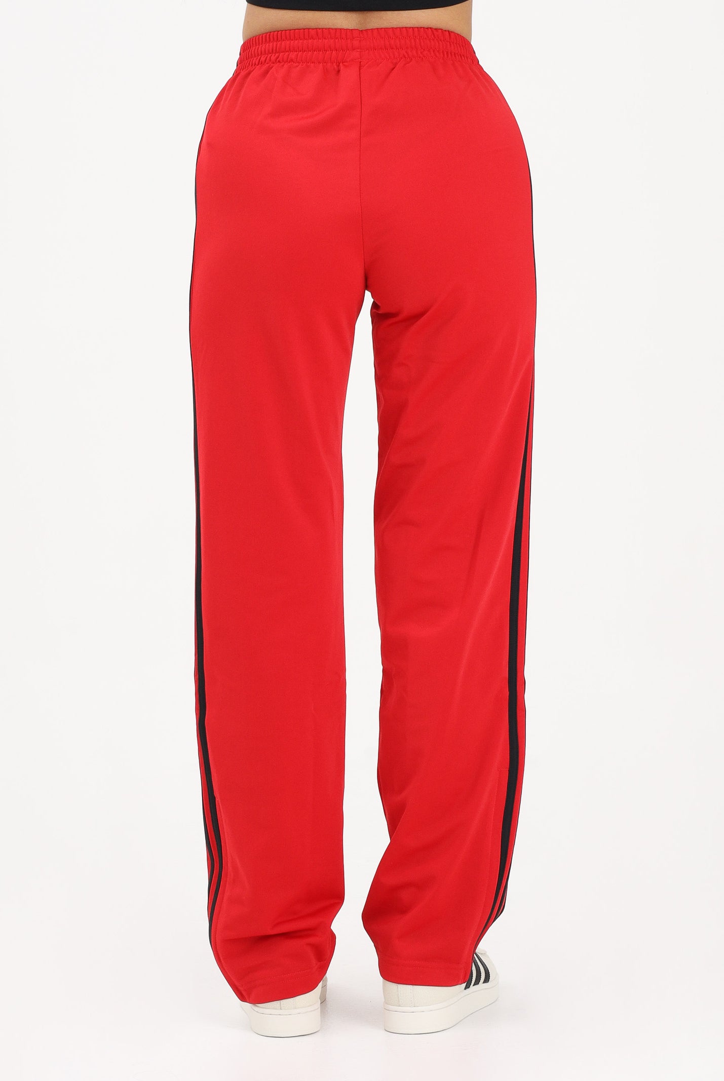 ADIDAS ORIGINALS Pantalone sportivo FIREBIRD CLASSIC rosso e nero da donna KD3648 . ADIDAS ORIGINALS