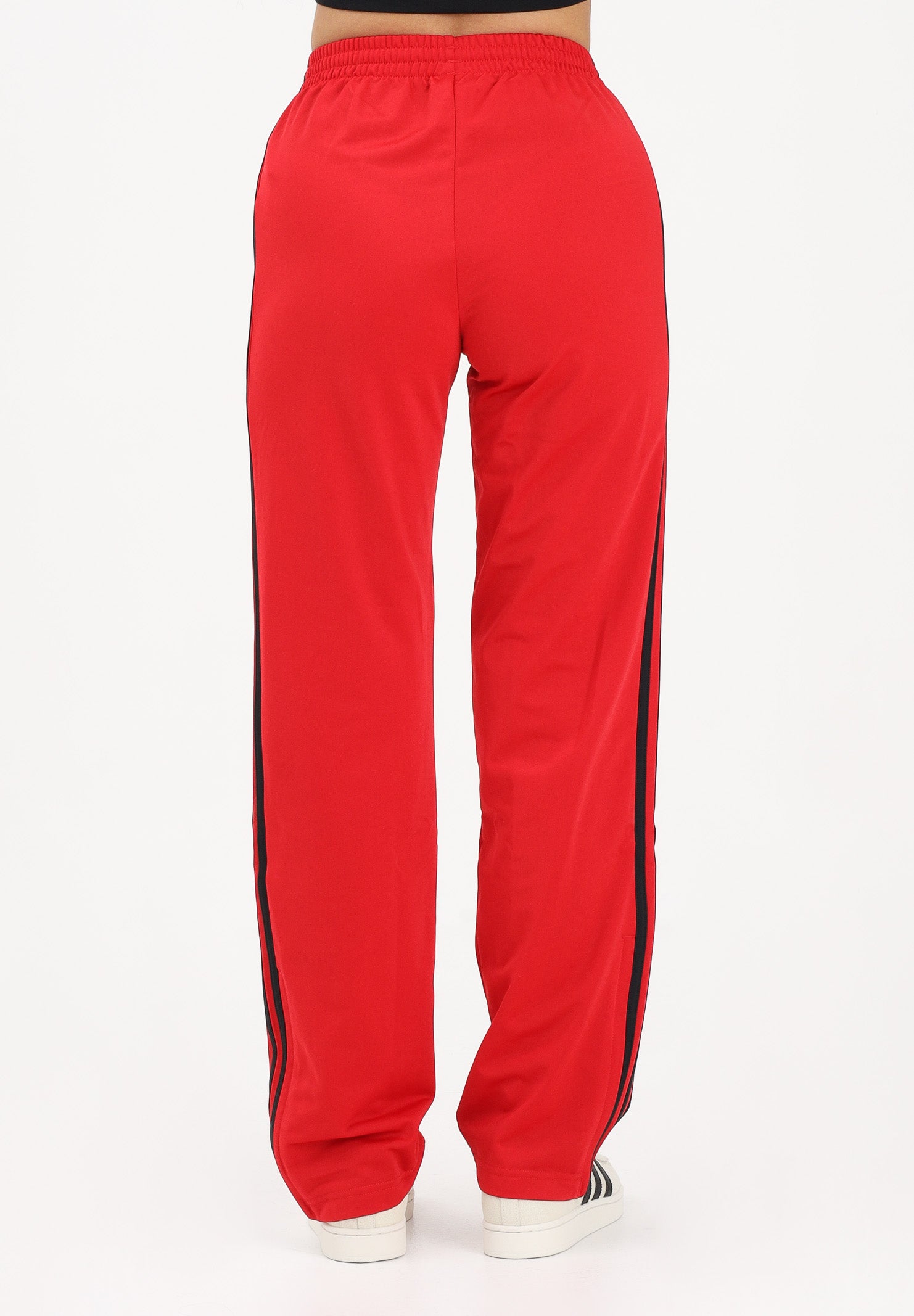 ADIDAS ORIGINALS Pantalone sportivo FIREBIRD CLASSIC rosso e nero da donna KD3648 . ADIDAS ORIGINALS