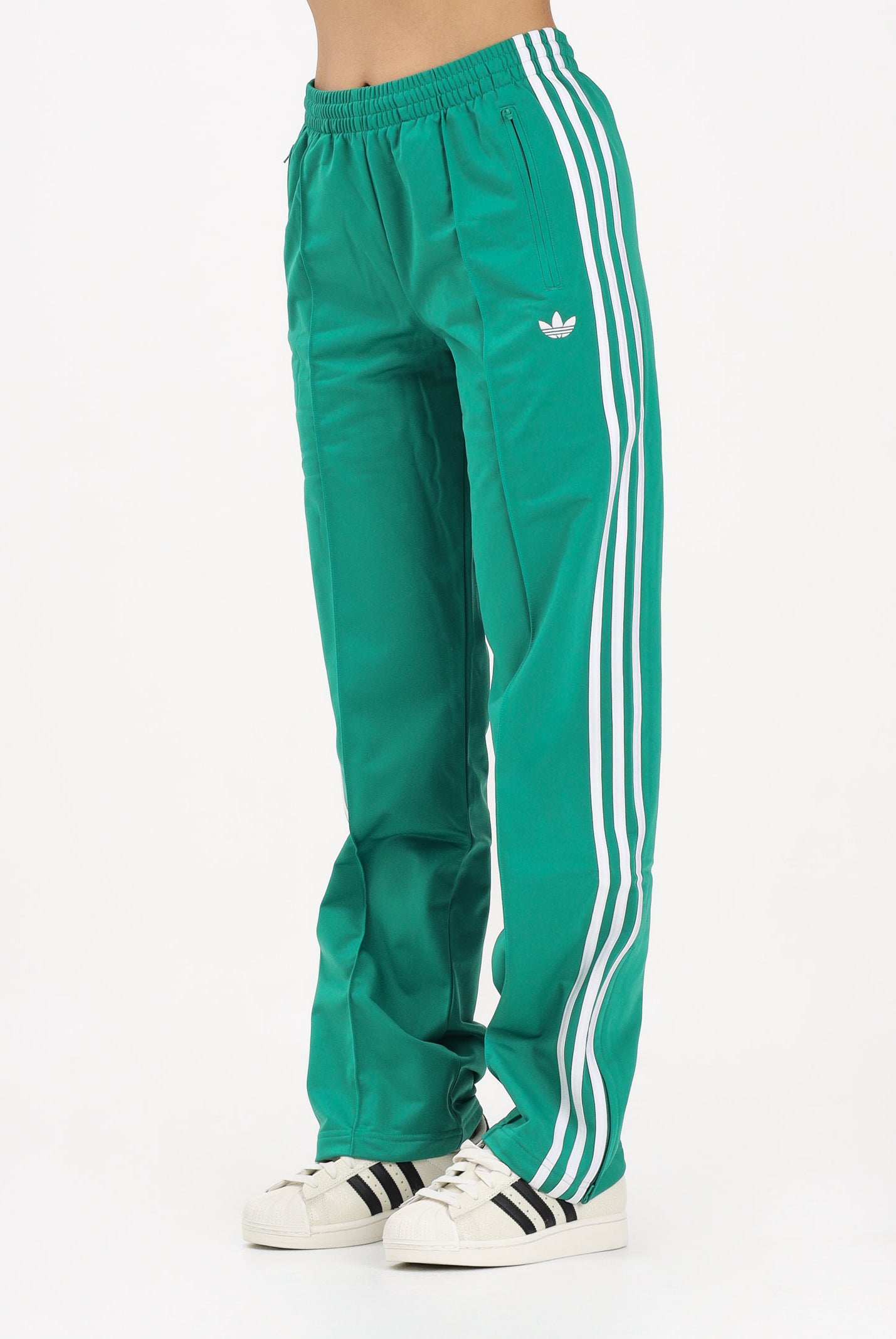 ADIDAS ORIGINALS Pantalone sportivo Firebird Classic verde da donna KD3649 . ADIDAS ORIGINALS