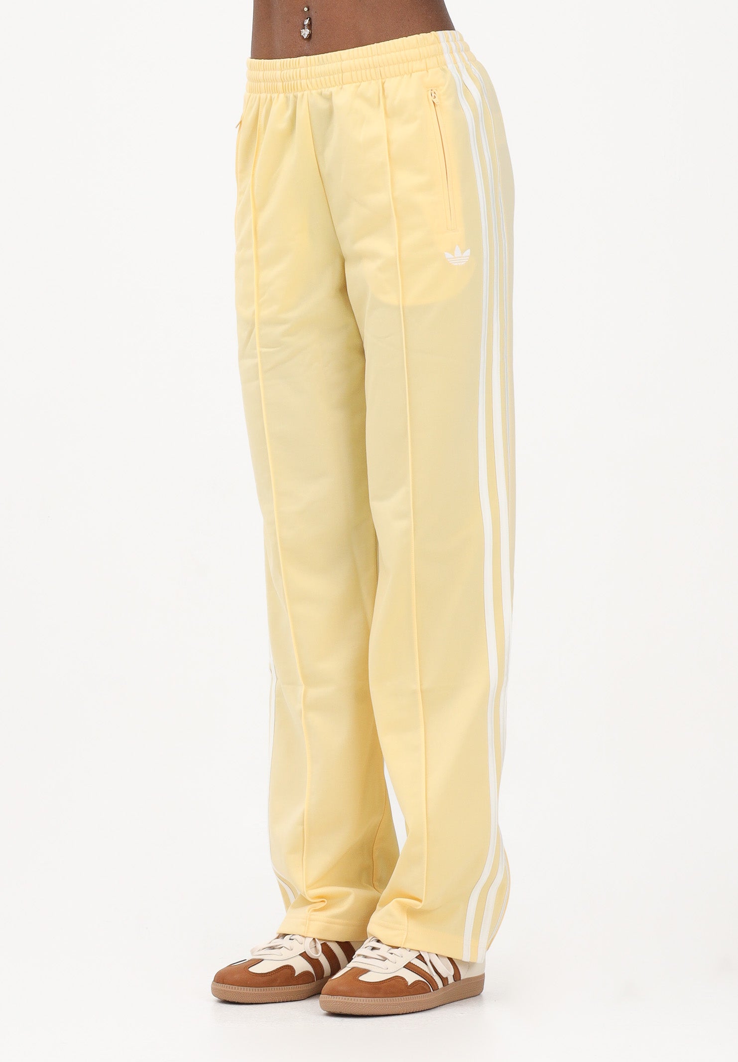 ADIDAS ORIGINALS Pantalone sportivo FB TP LOOSE giallo da donna KD3650 . ADIDAS ORIGINALS