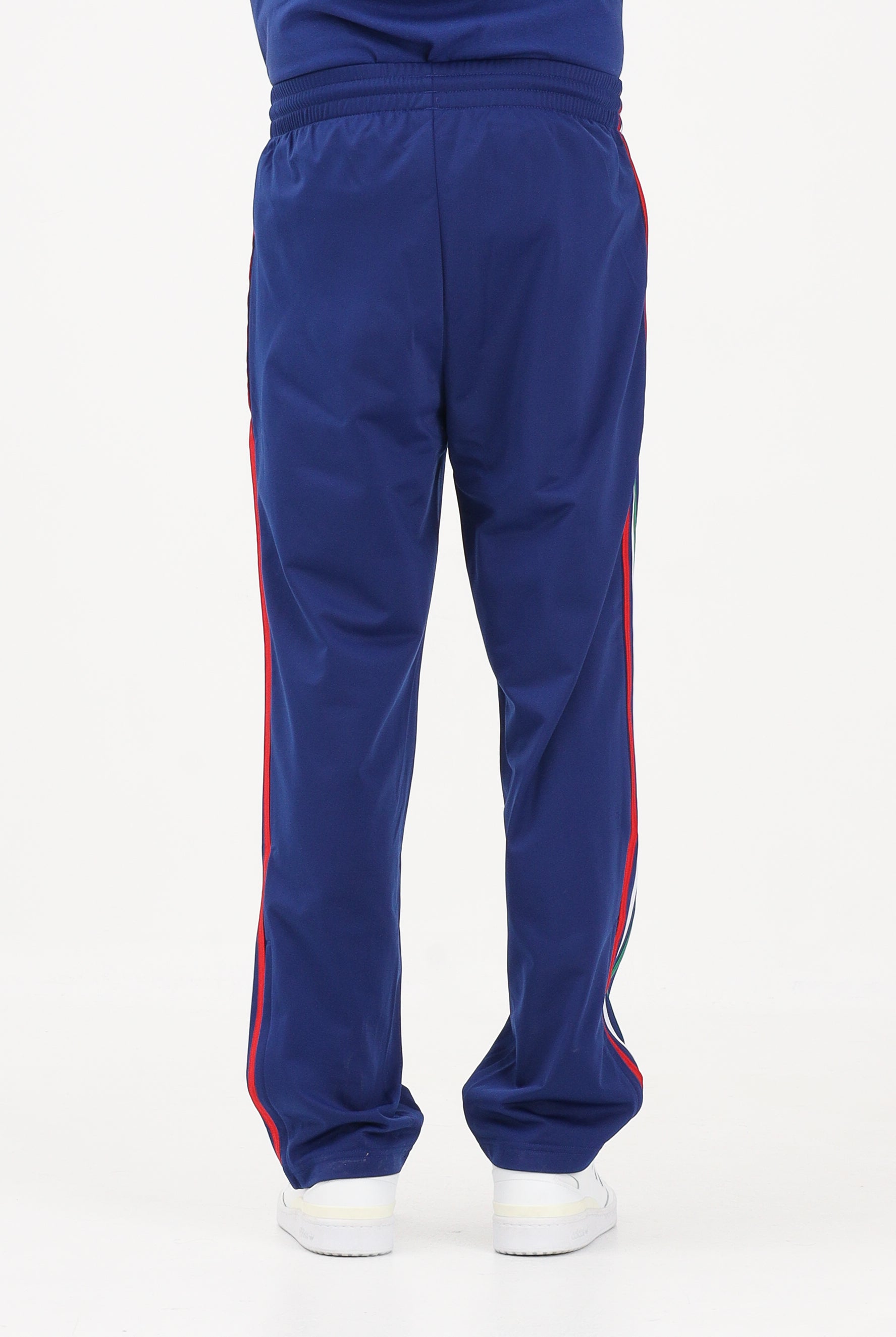 ADIDAS ORIGINALS pantaloni sportivi Firebird Track Pants Victory Blue / Bold Green / White blu elettrico con dettagli verde, bianco e rosso uomo KD3835 . ADIDAS ORIGINALS