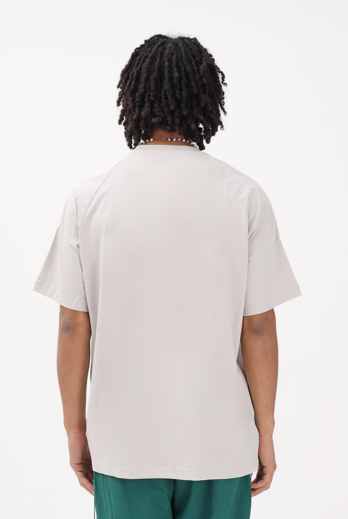 ADIDAS ORIGINALS T-shirt a manica corta Premium Essentials beige da uomo KD3936 . ADIDAS ORIGINALS