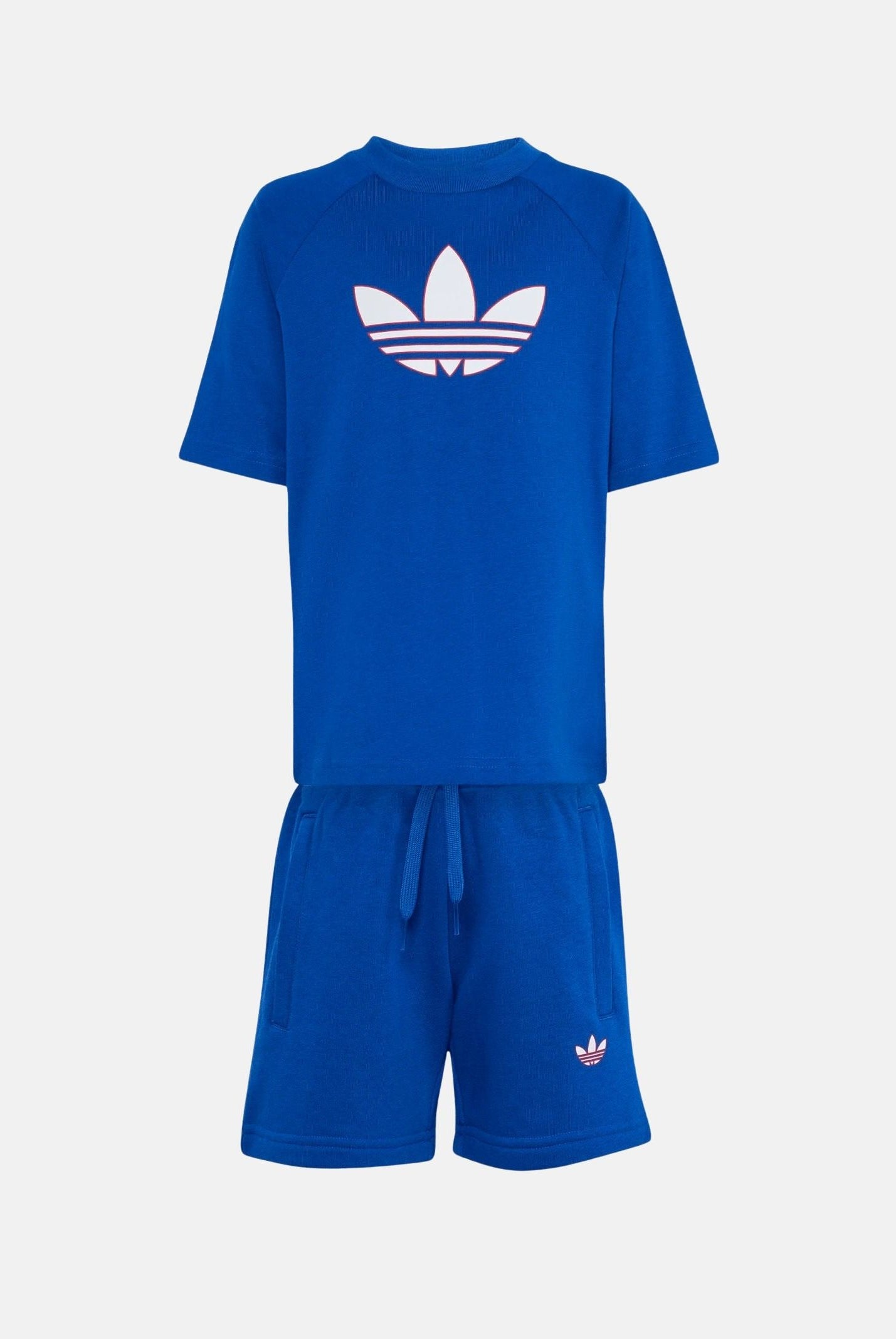 ADIDAS ORIGINALS Completino TREFOIL LOOSE blu da bambino KD5763 . ADIDAS ORIGINALS