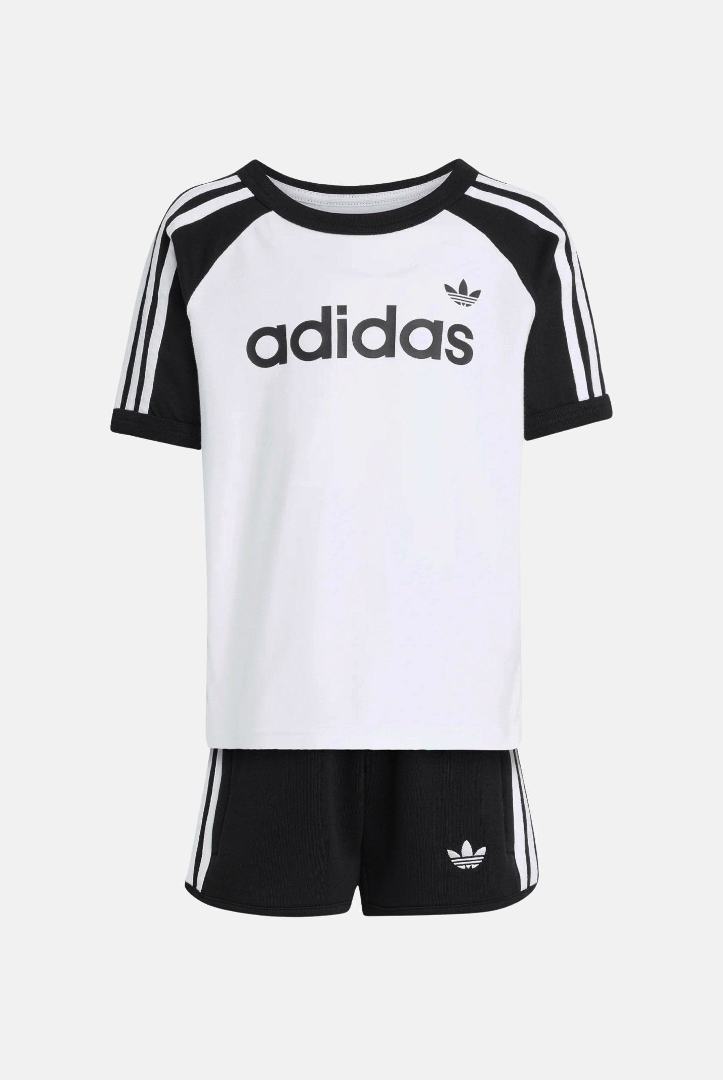 ADIDAS ORIGINALS Completino Sprinter bianco e nero per bambino e bambina KD5777 . ADIDAS ORIGINALS