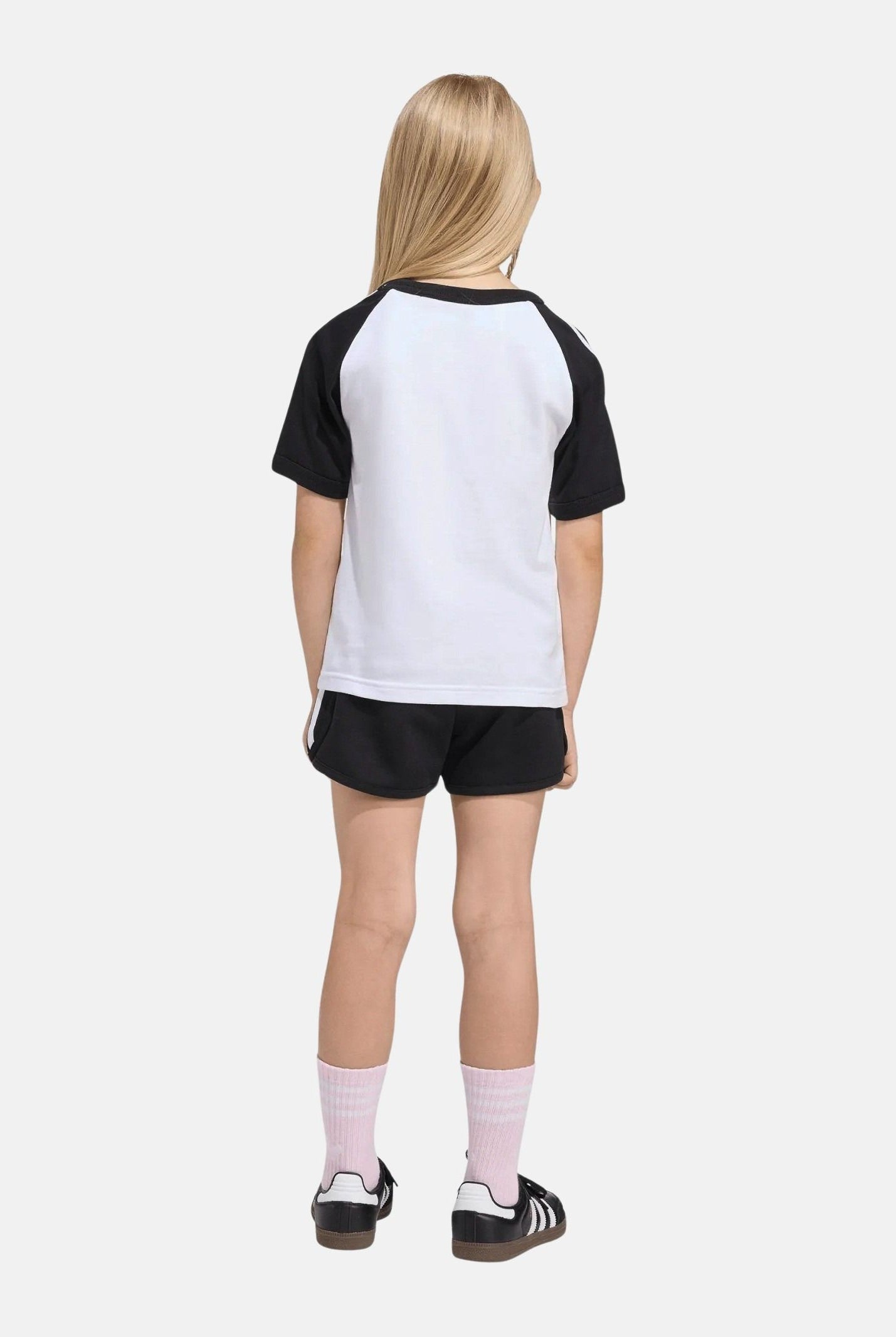 ADIDAS ORIGINALS Completino Sprinter bianco e nero per bambino e bambina KD5777 . ADIDAS ORIGINALS