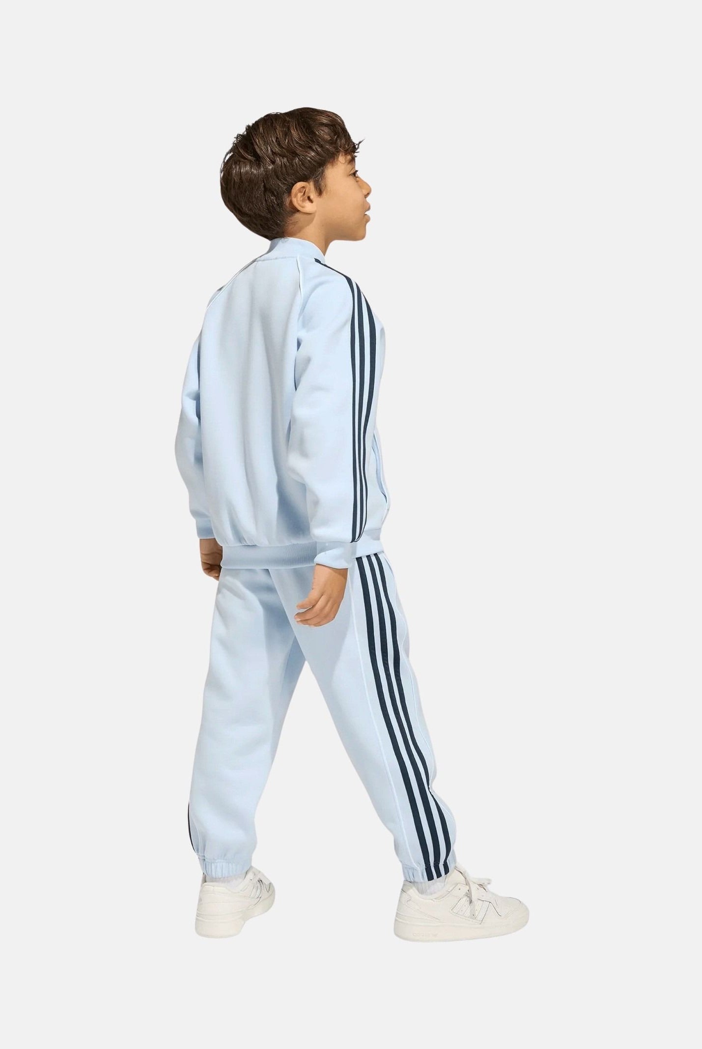 ADIDAS ORIGINALS Tuta LOOSE azzurra per bambino e bambina KD5795 . ADIDAS ORIGINALS