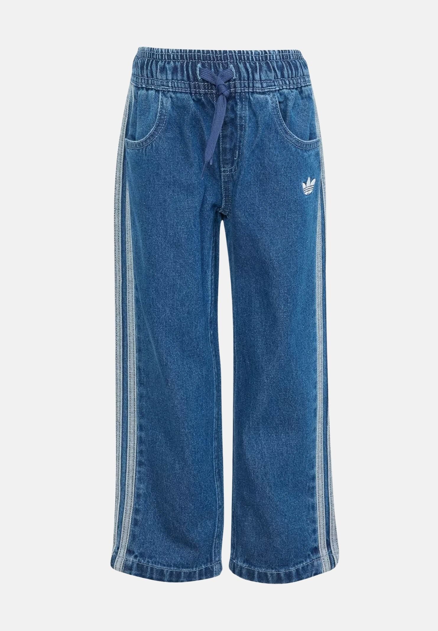ADIDAS ORIGINALS Jeans FIREBIRD DENIM in denim medio per bambino e bambina KD5813 . ADIDAS ORIGINALS