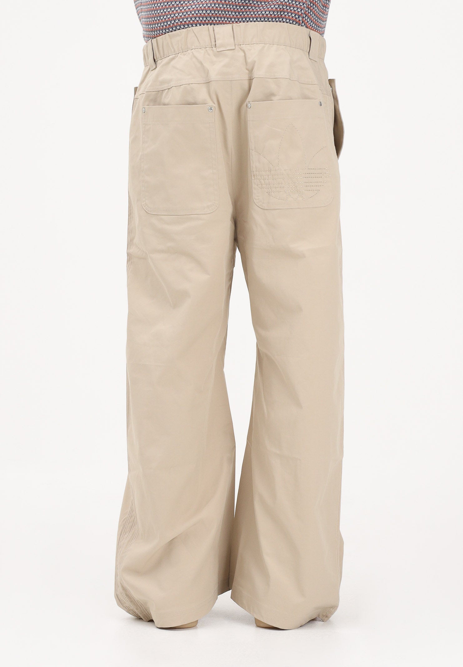 ADIDAS ORIGINALS Pantalone PREMIUM ESSENTIALS beige per uomo e donna KD6572 . ADIDAS ORIGINALS