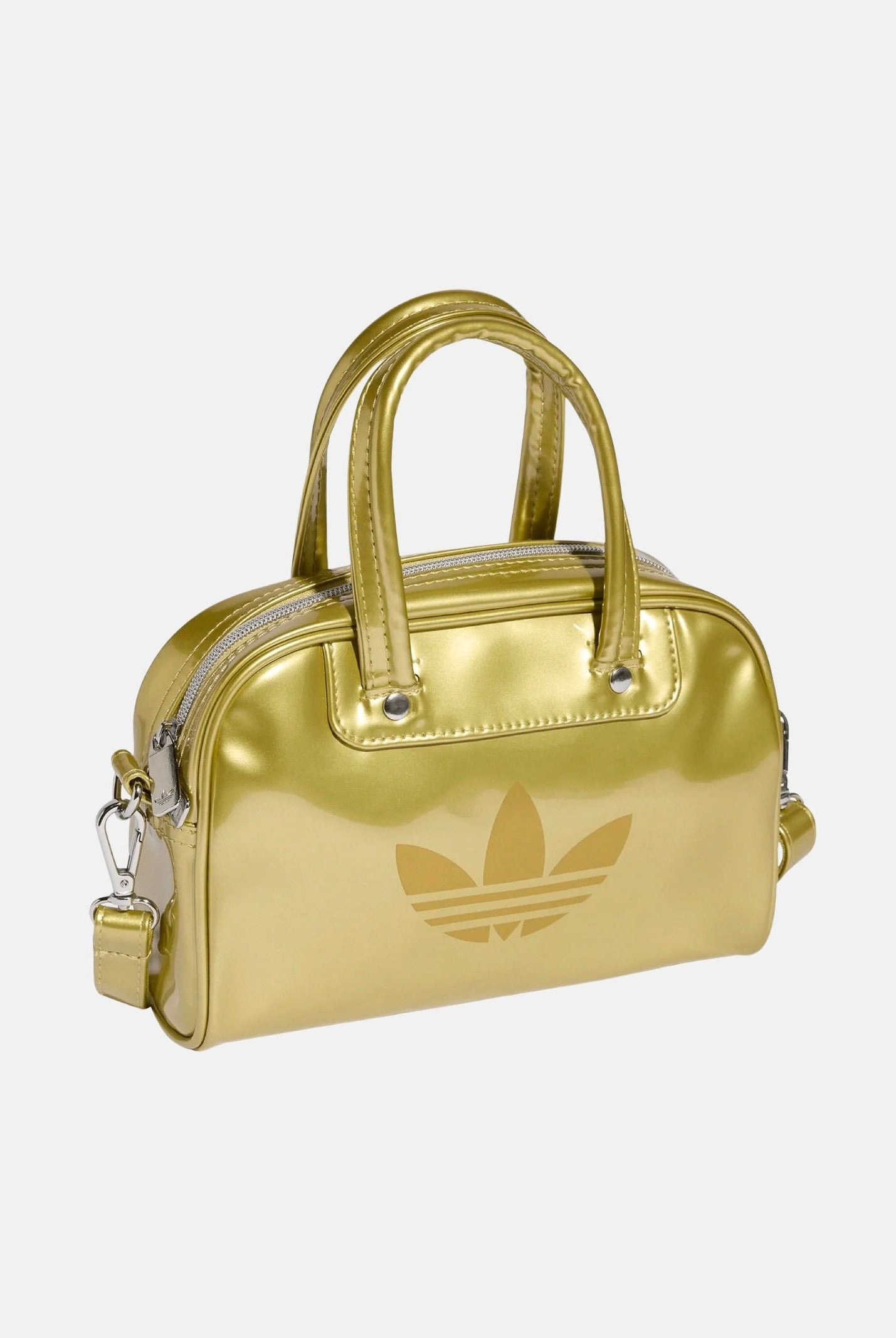 ADIDAS ORIGINALS Borsa a mano Adicolor Mini Bowling oro da donna KD7840 . ADIDAS ORIGINALS