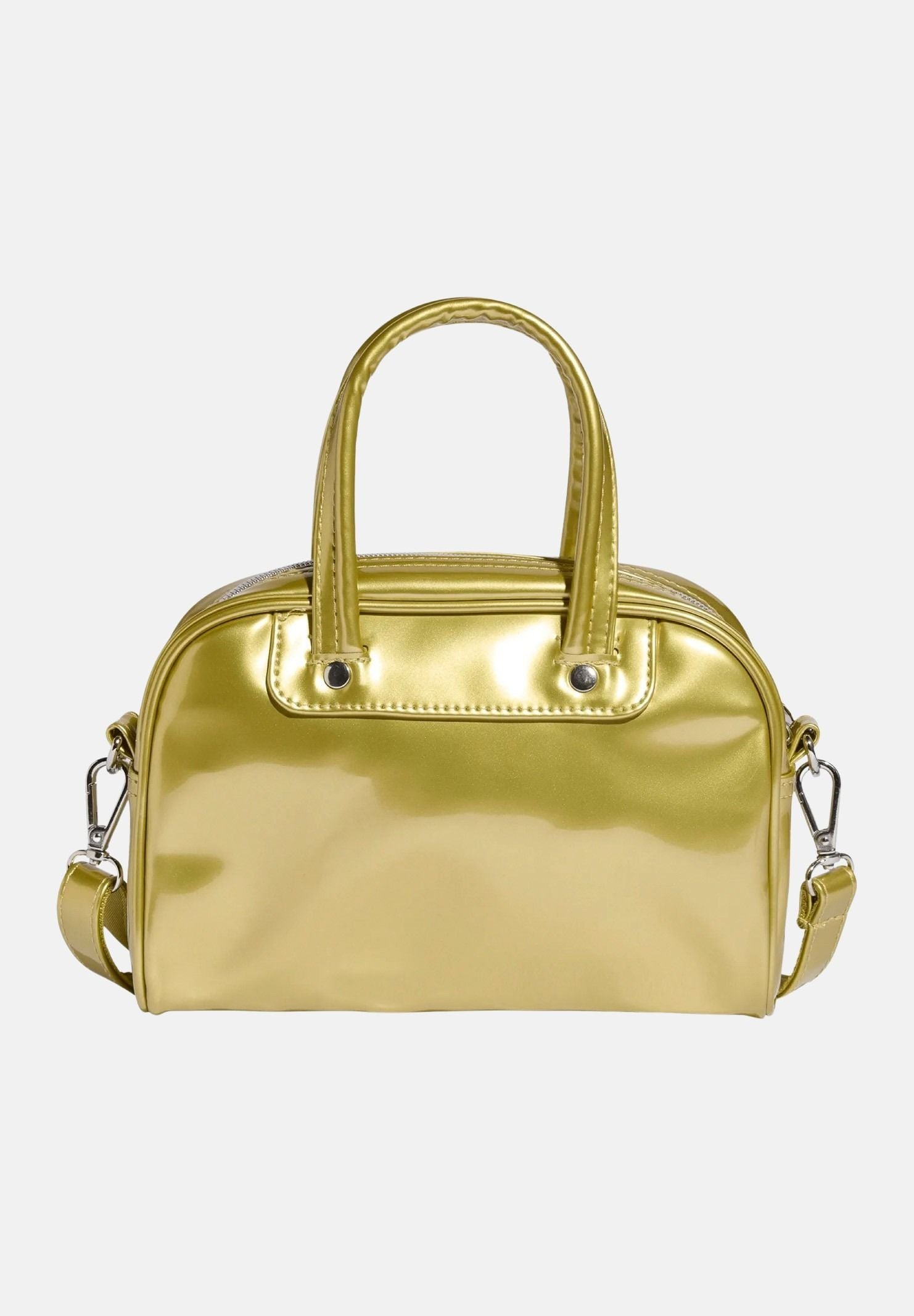 ADIDAS ORIGINALS Borsa a mano Adicolor Mini Bowling oro da donna KD7840 . ADIDAS ORIGINALS