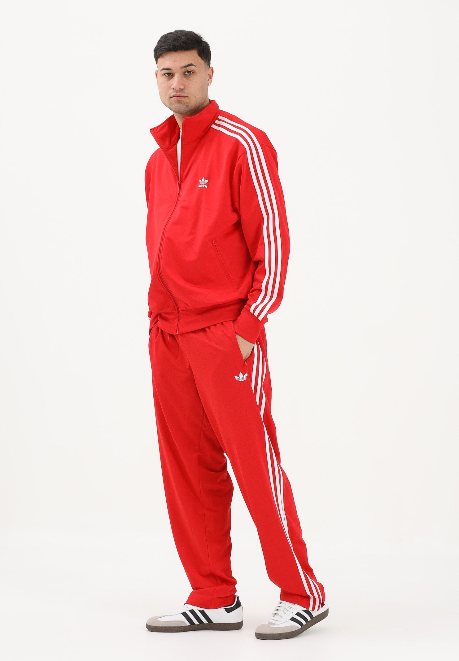ADIDAS ORIGINALS Pantalone sportivo FIREBIRD rosso da uomo KD8319 . ADIDAS ORIGINALS