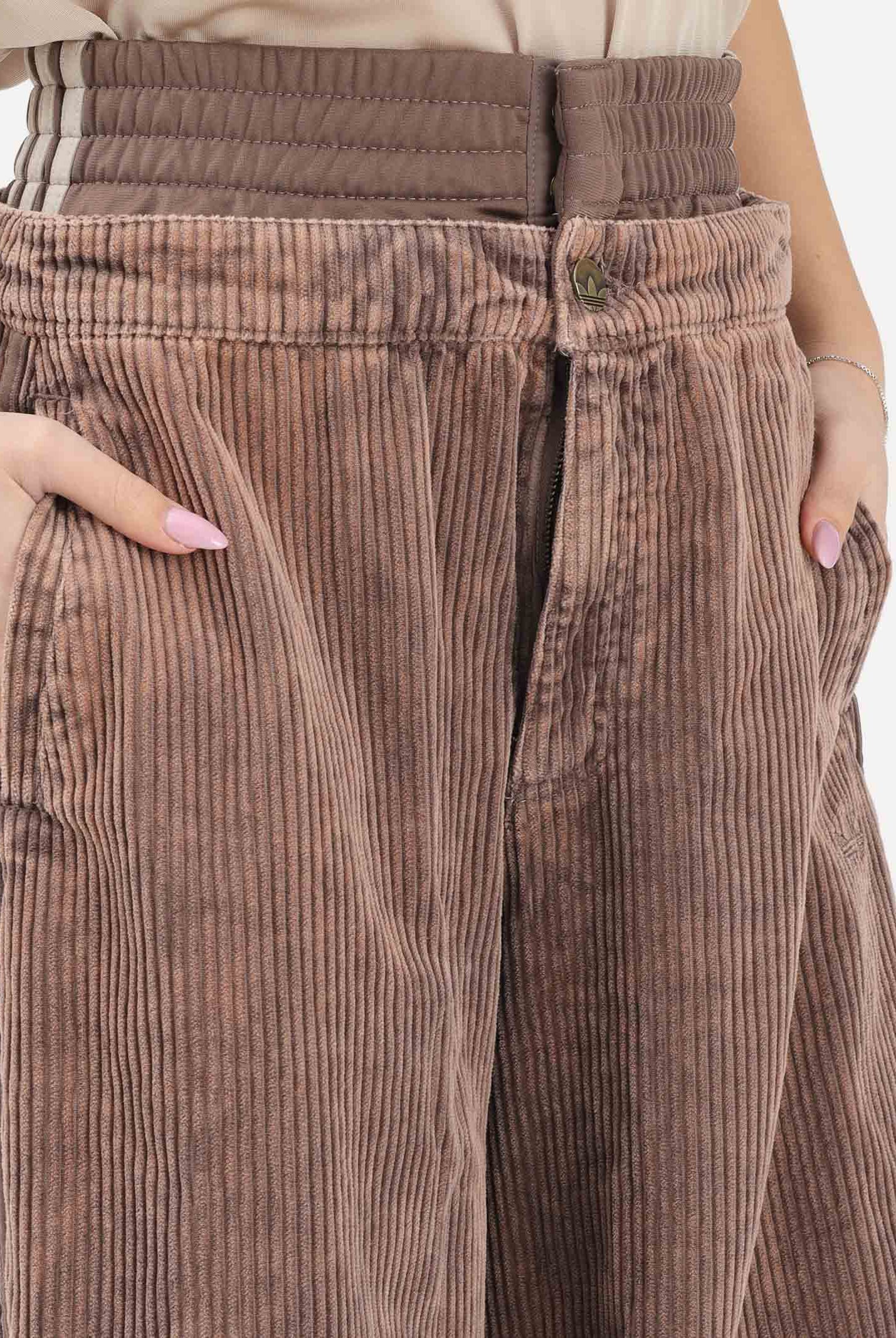 ADIDAS ORIGINALS Pantalone CORDUROY SST OVERSIZED marrone da donna KD8782 . ADIDAS ORIGINALS