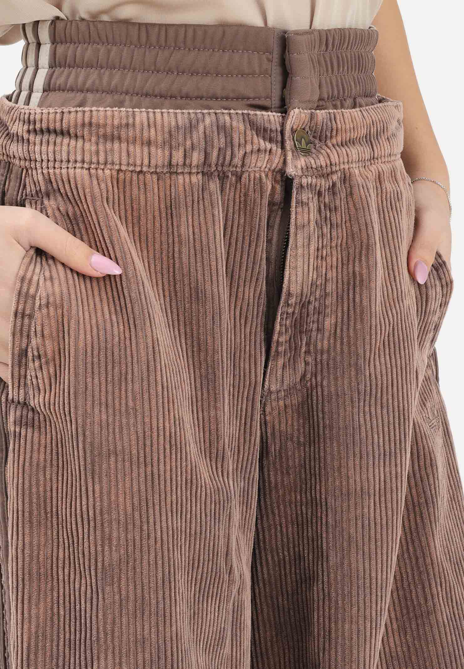 ADIDAS ORIGINALS Pantalone CORDUROY SST OVERSIZED marrone da donna KD8782 . ADIDAS ORIGINALS