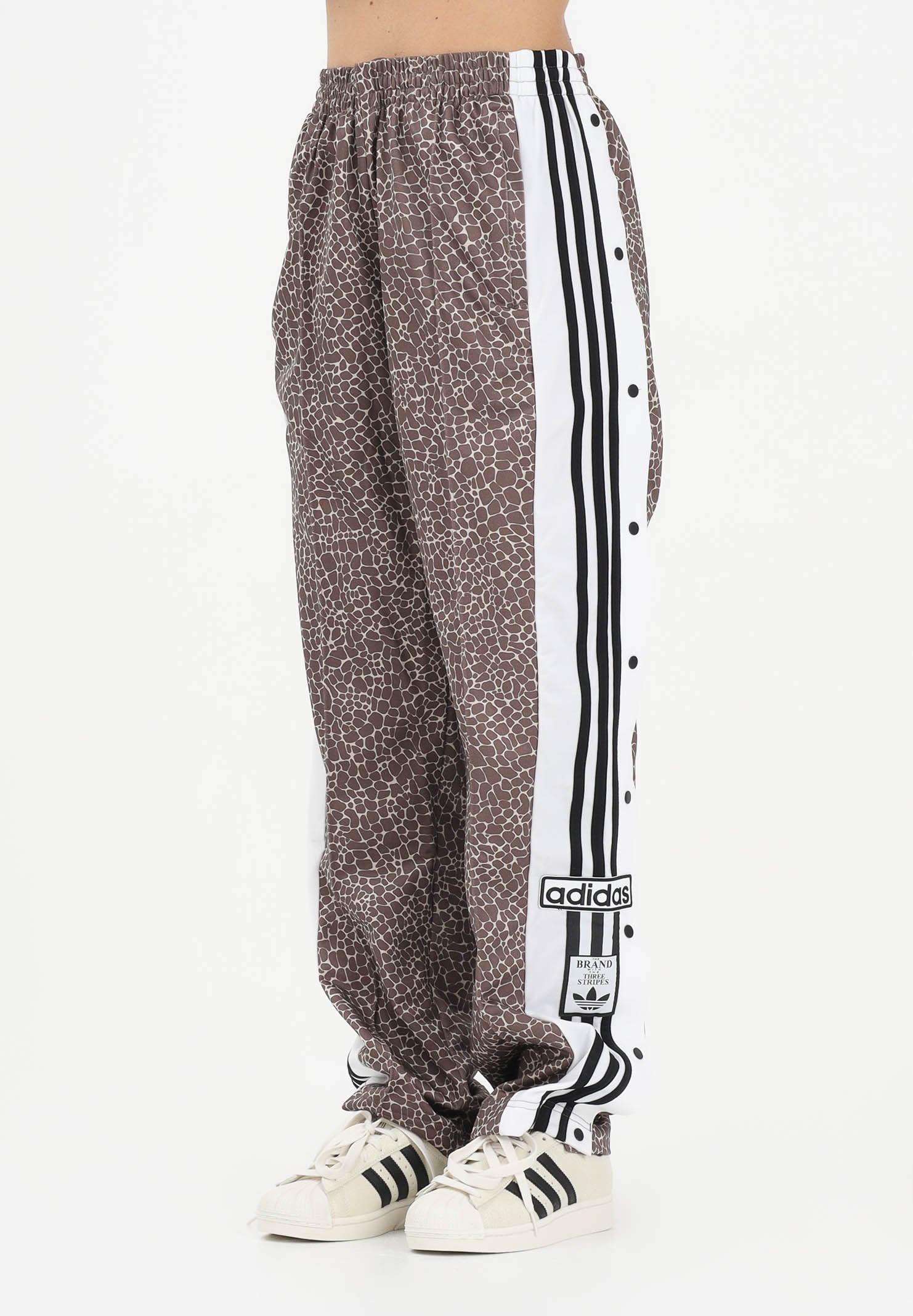 ADIDAS ORIGINALS Pantalone sportivo AOP Adi-Break marrone da donna KD8820 . ADIDAS ORIGINALS