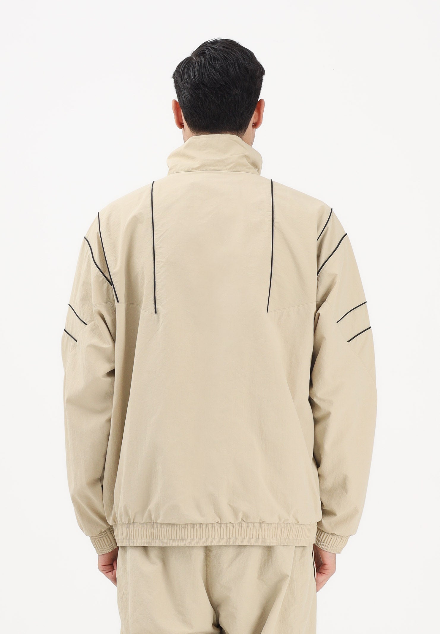 ADIDAS ORIGINALS Giacca a vento CUTLINE beige da uomo KE0095 . ADIDAS ORIGINALS